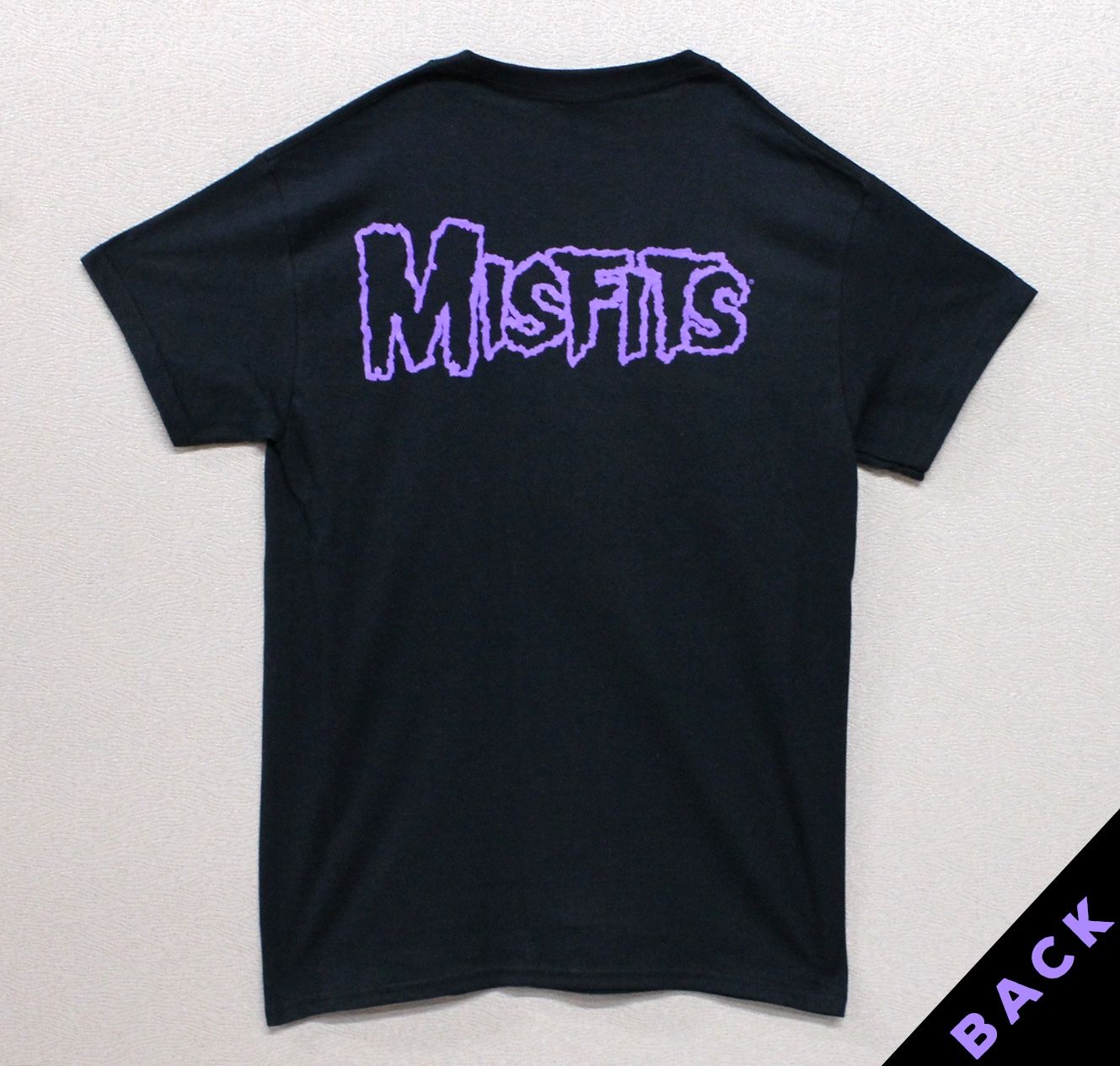 Misfits Die Die My Darling Back Logo - Black