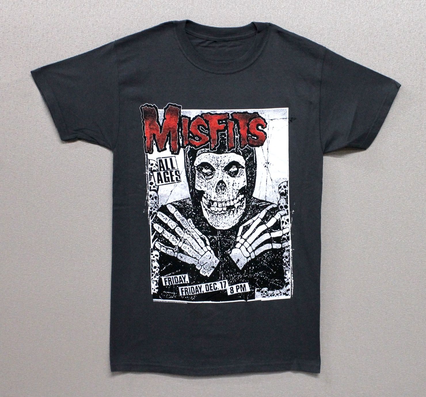 Misfits Show Poster Grey