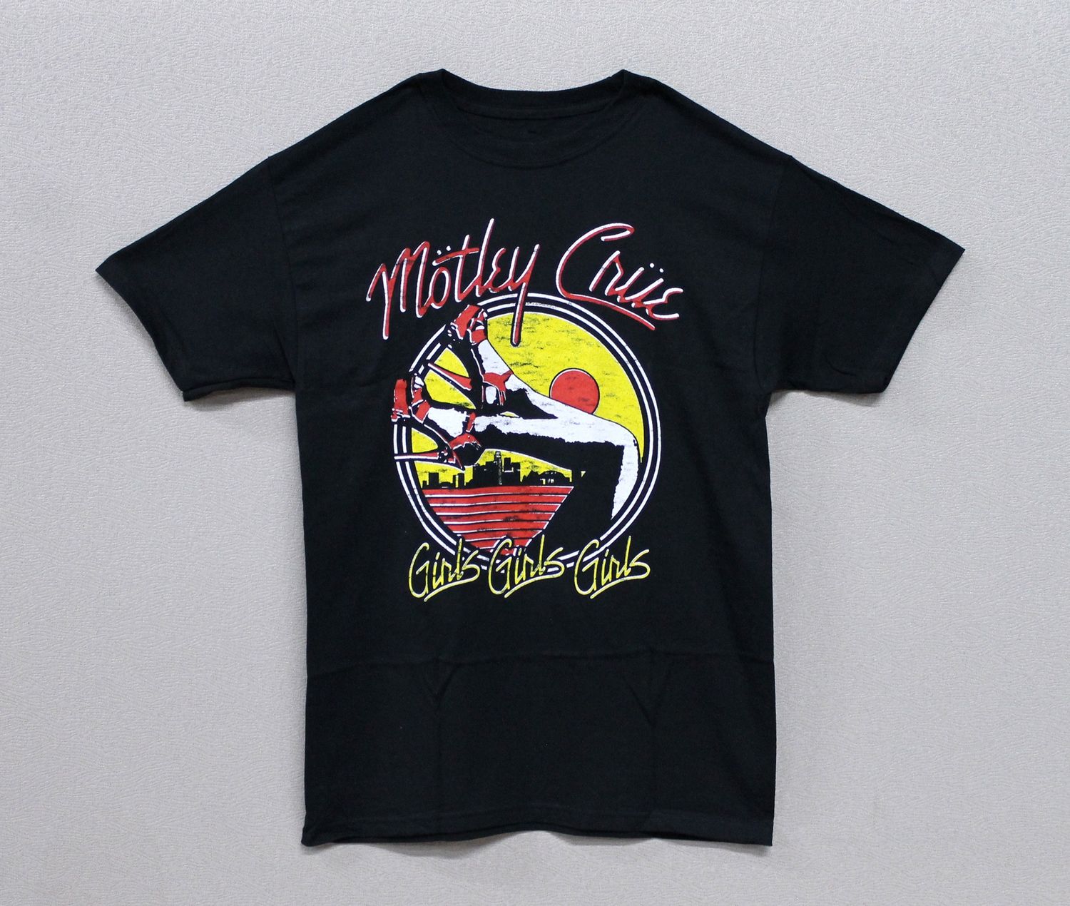 Motley Crue Heels - Black