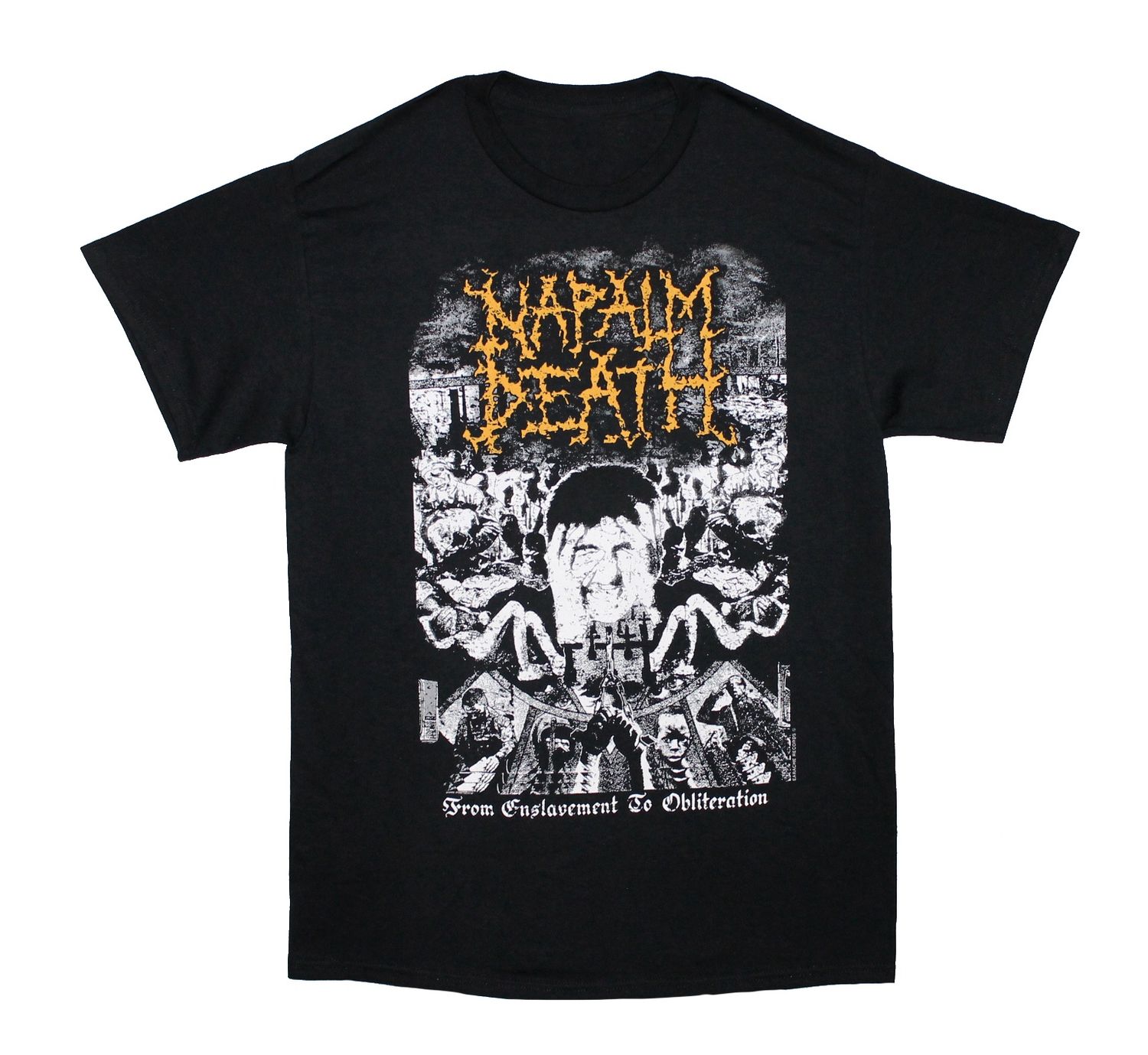Napalm Death From Enslavement to Obliteration - Black