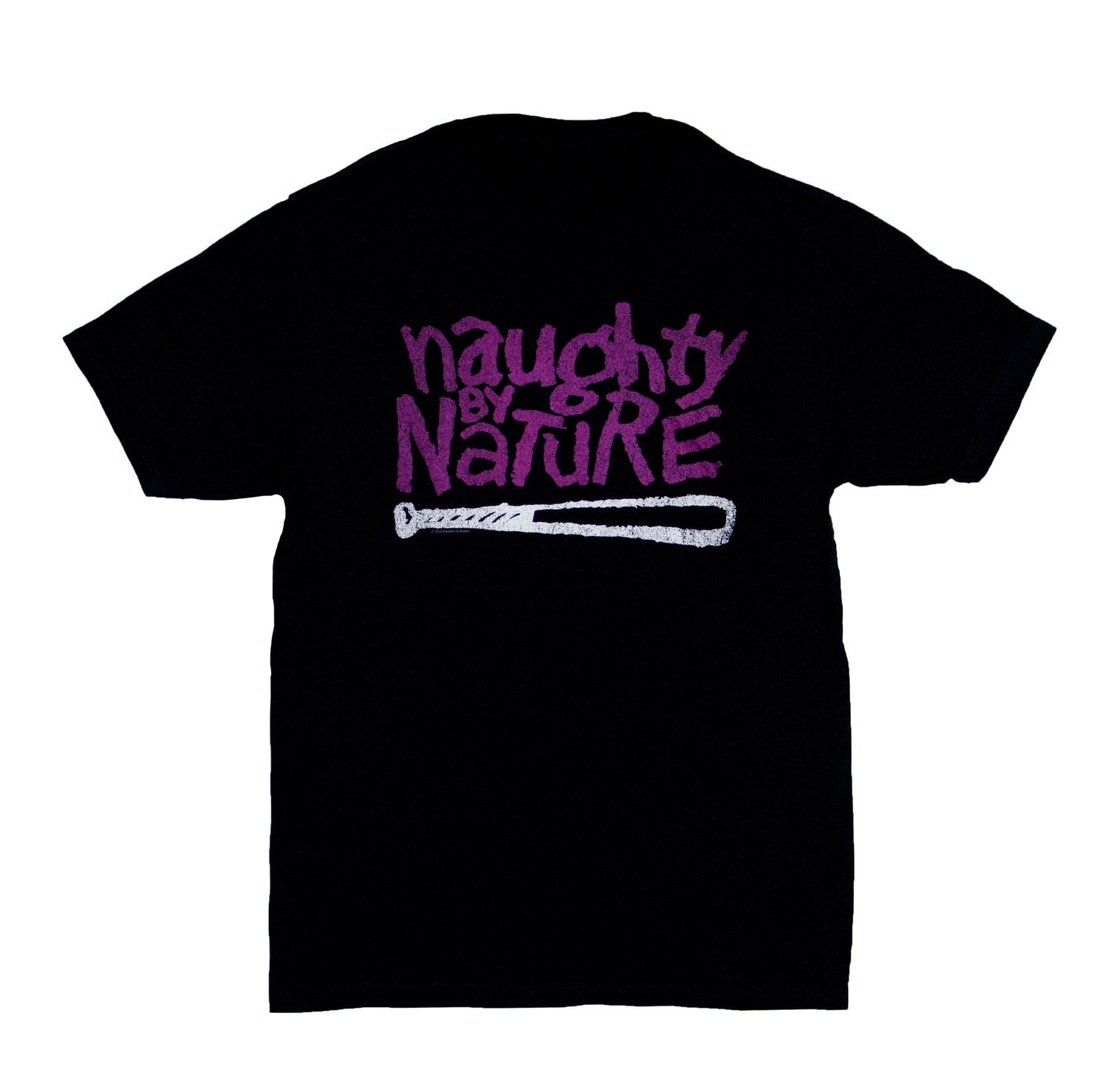 Naughty by Nature - 2 Colour Logo - BLK