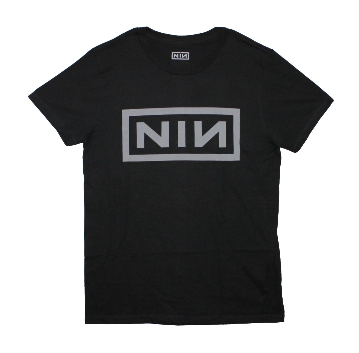 Nine Inch Nails Grey Logo - Black