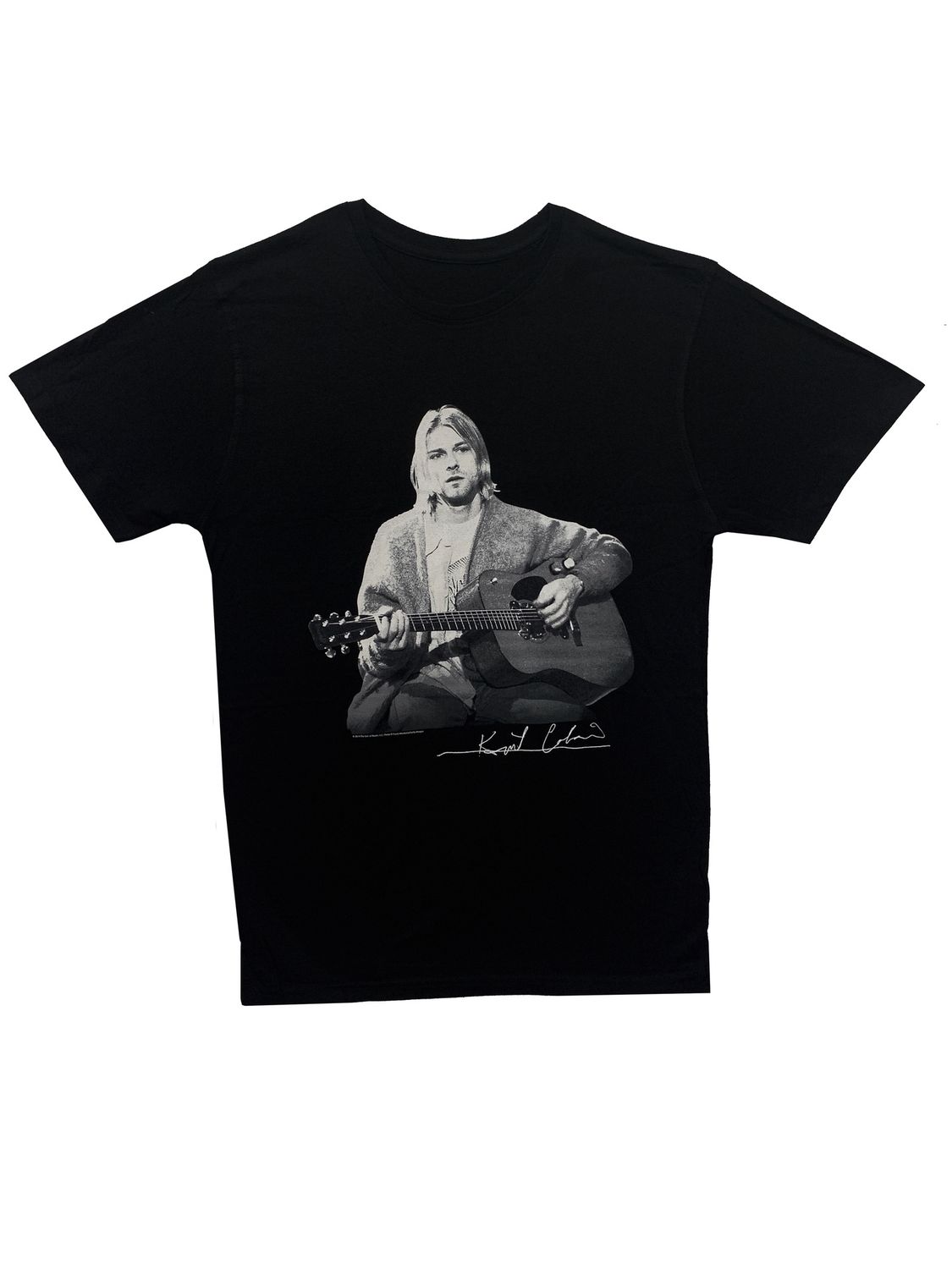 Nirvana Kurt Unplugged - Black