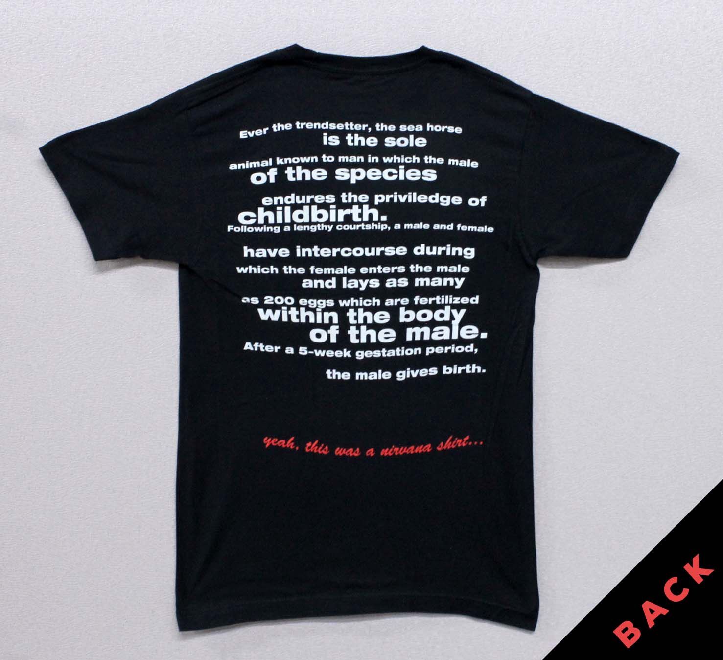 Nirvana Seahorses - Black