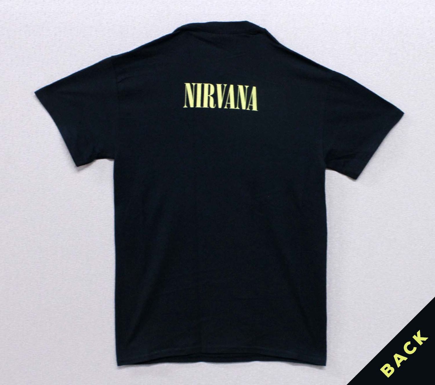 Nirvana Nega Tive Creep Big Text - Black