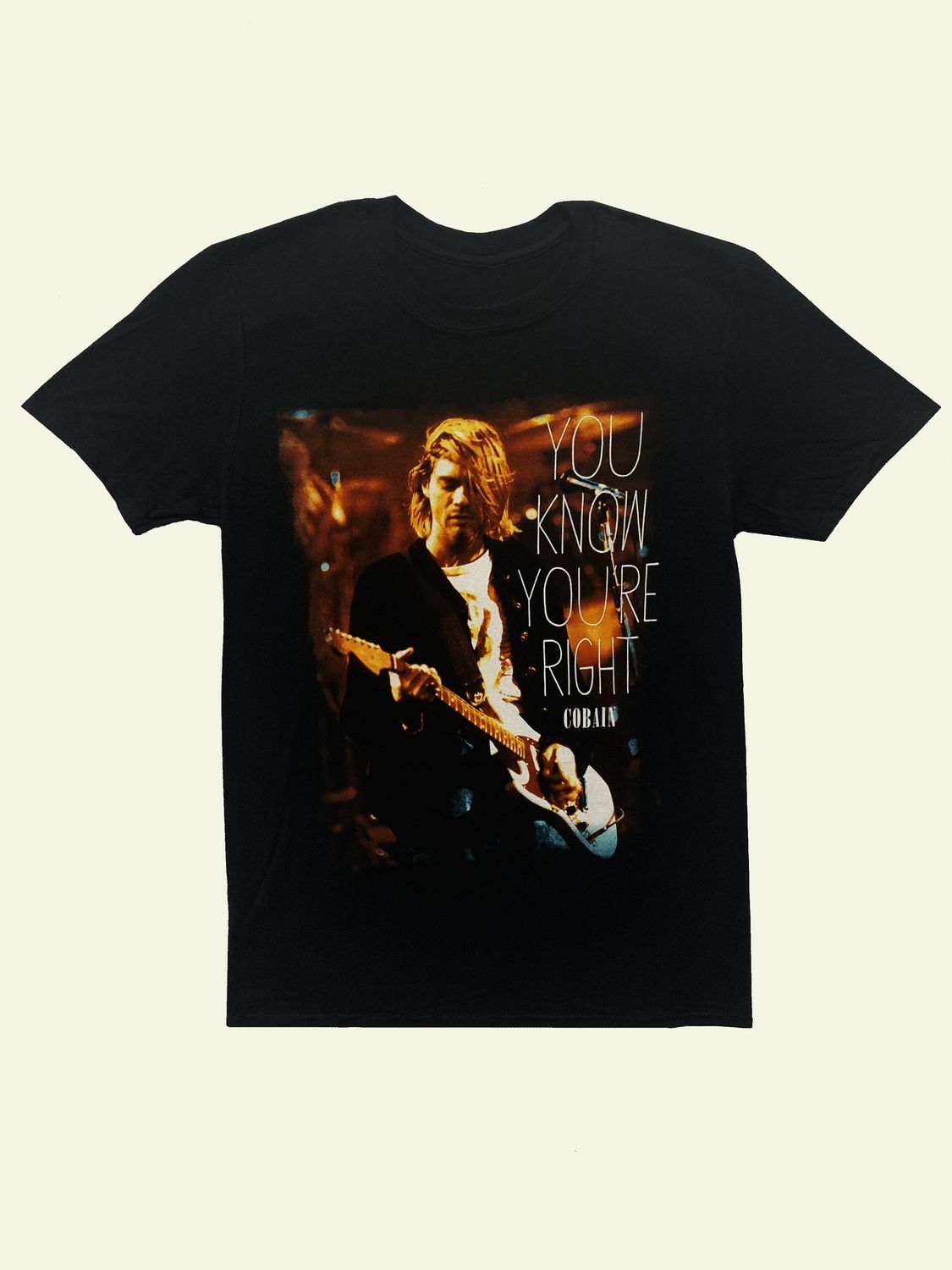 Nirvana Kurt Cobain You Know You're Right Live &amp; Loud - BLK