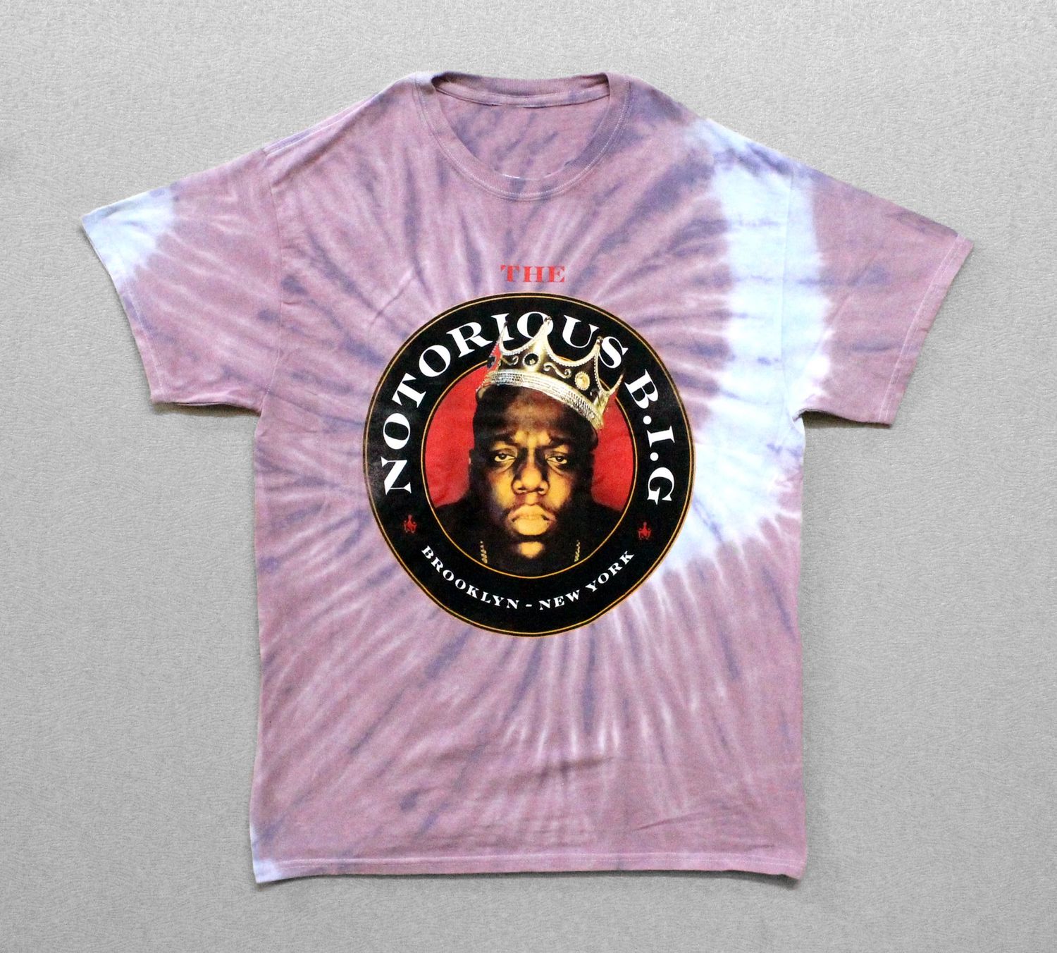 Notorious BIG Circle Tye Dye