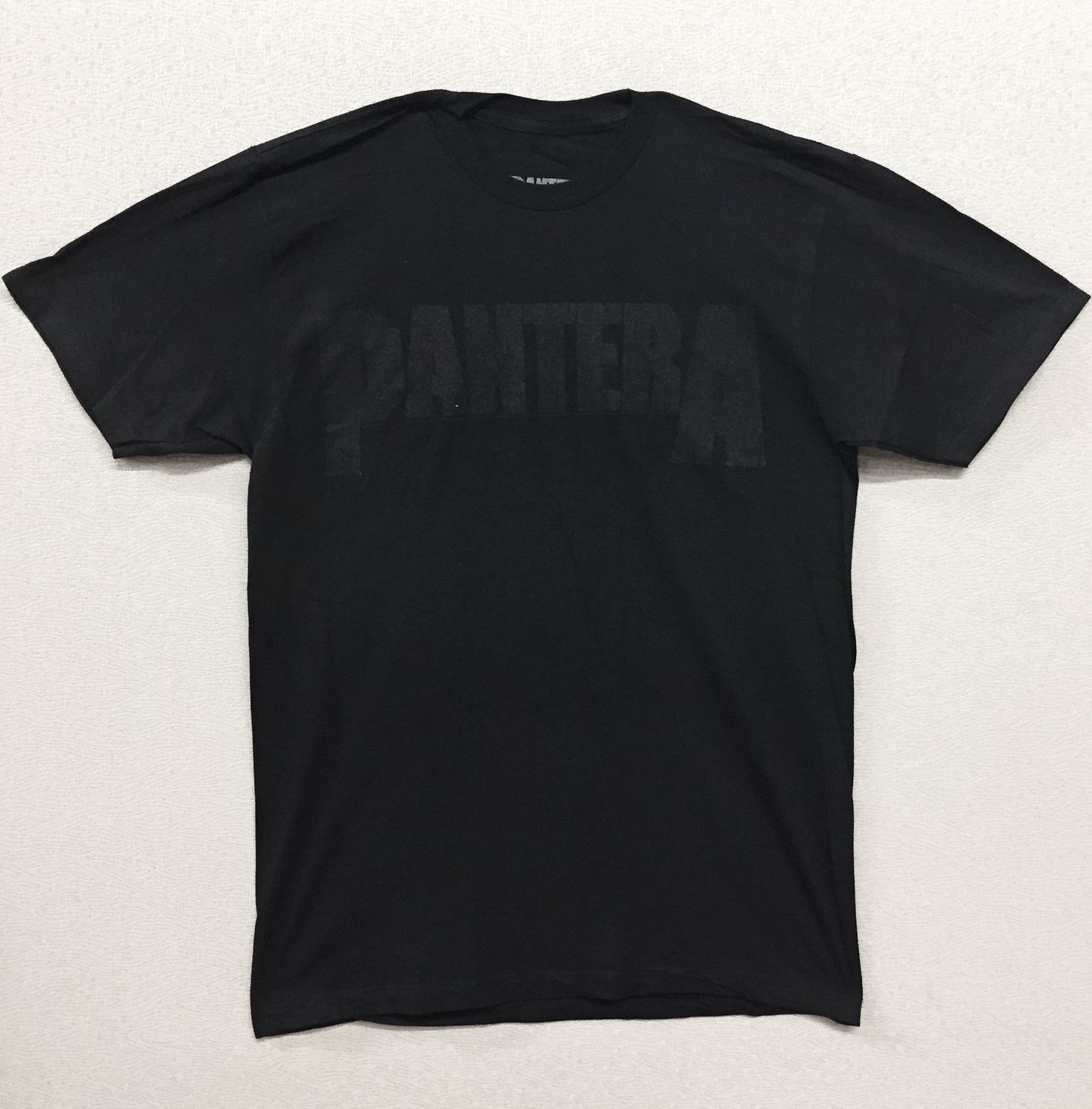 Pantera All Black Logo - Black