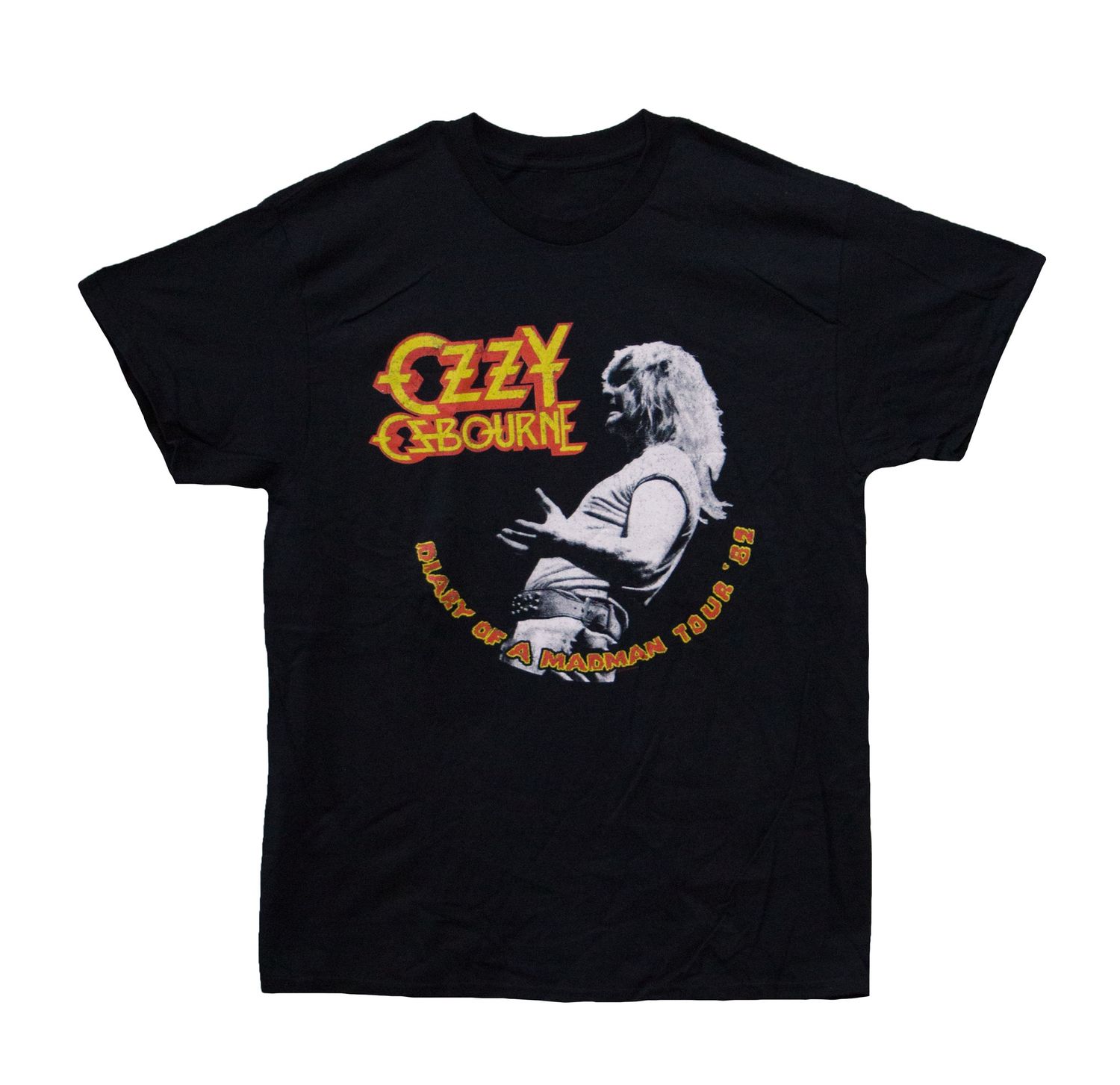 Ozzy Osbourne Diary of a Madman Tour Logo - Black