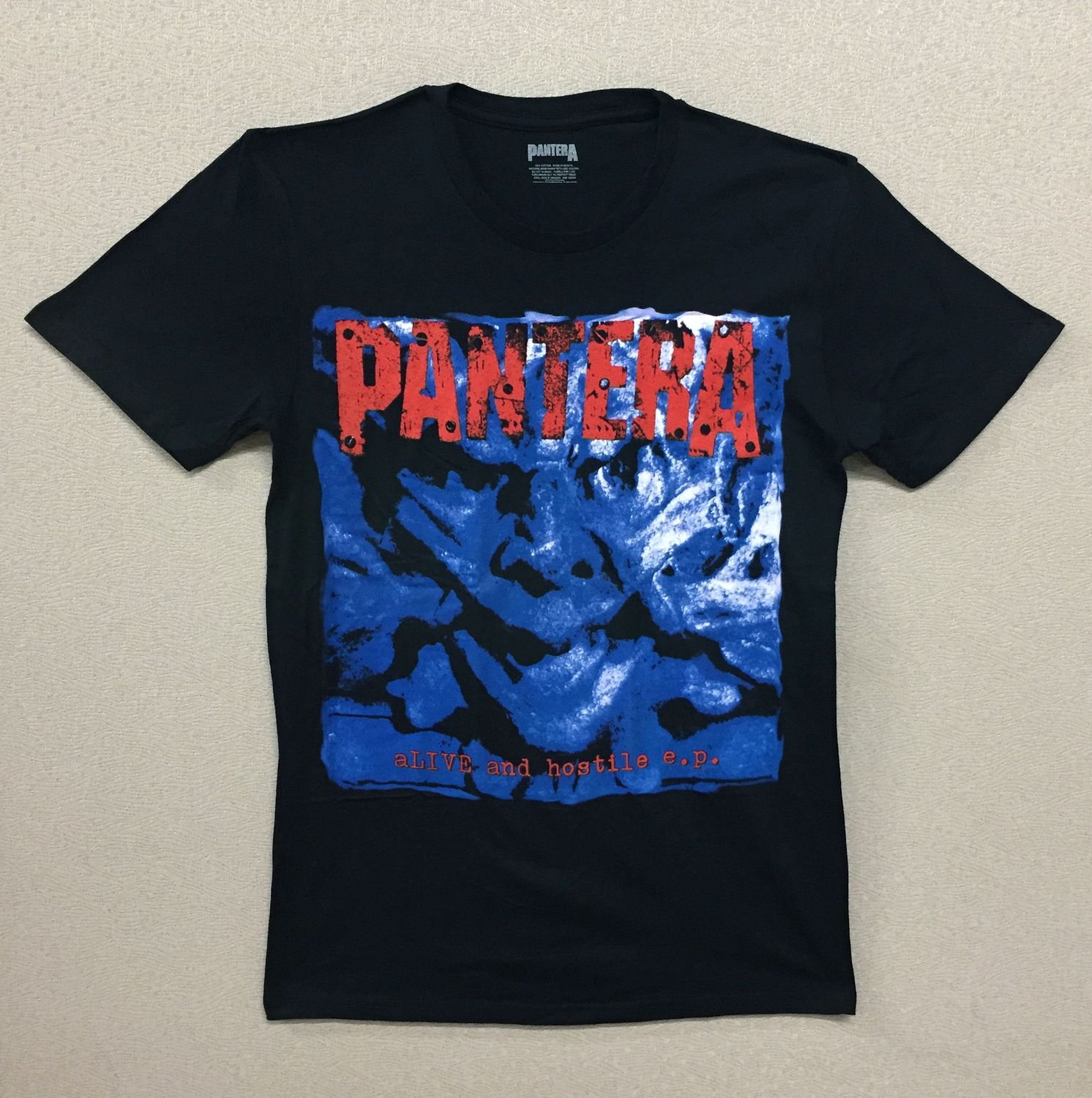 Pantera Alive &amp; Hostile EP Blue