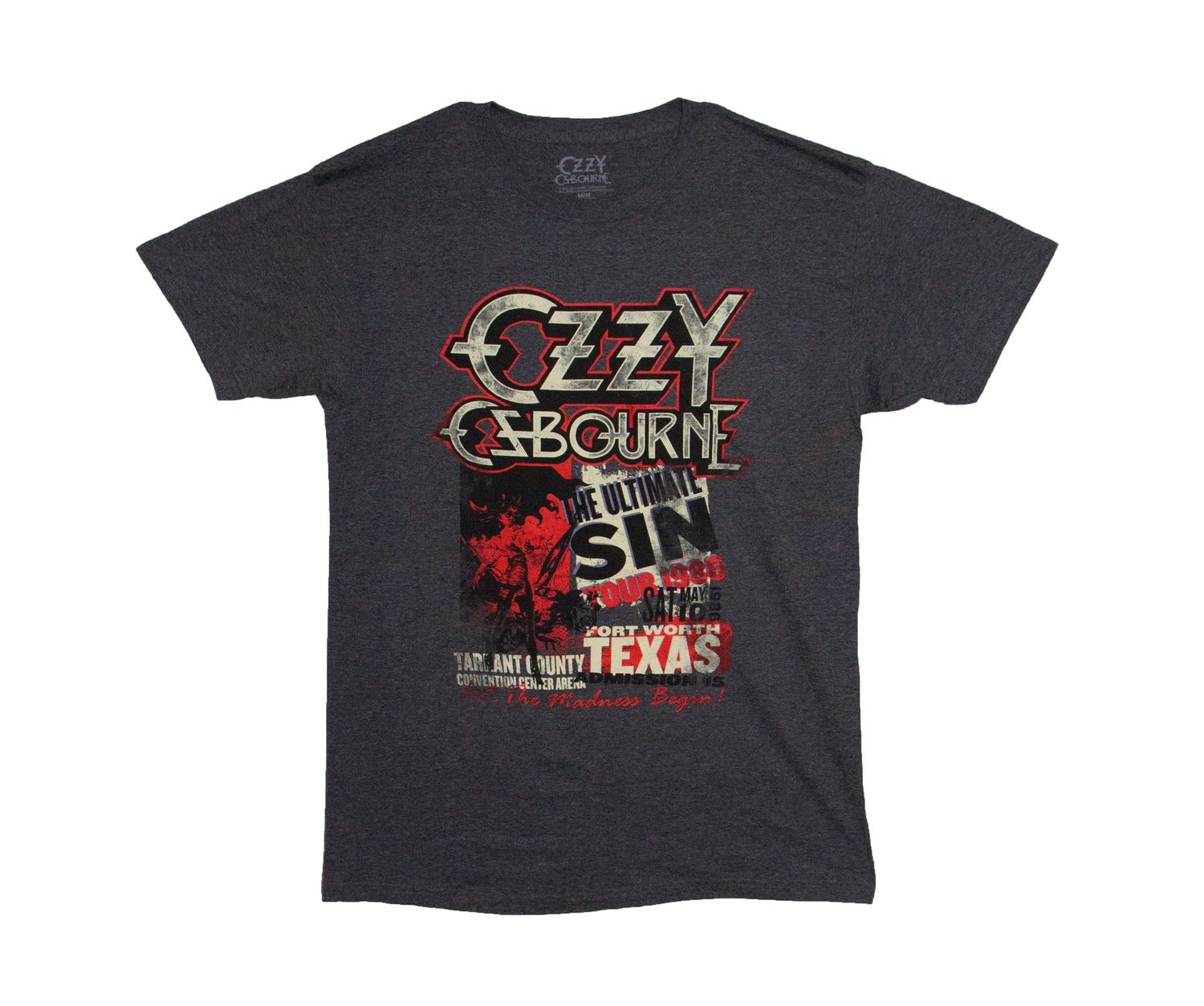 Ozzy Osbourne Ultimate Sin Tour - Charcoal
