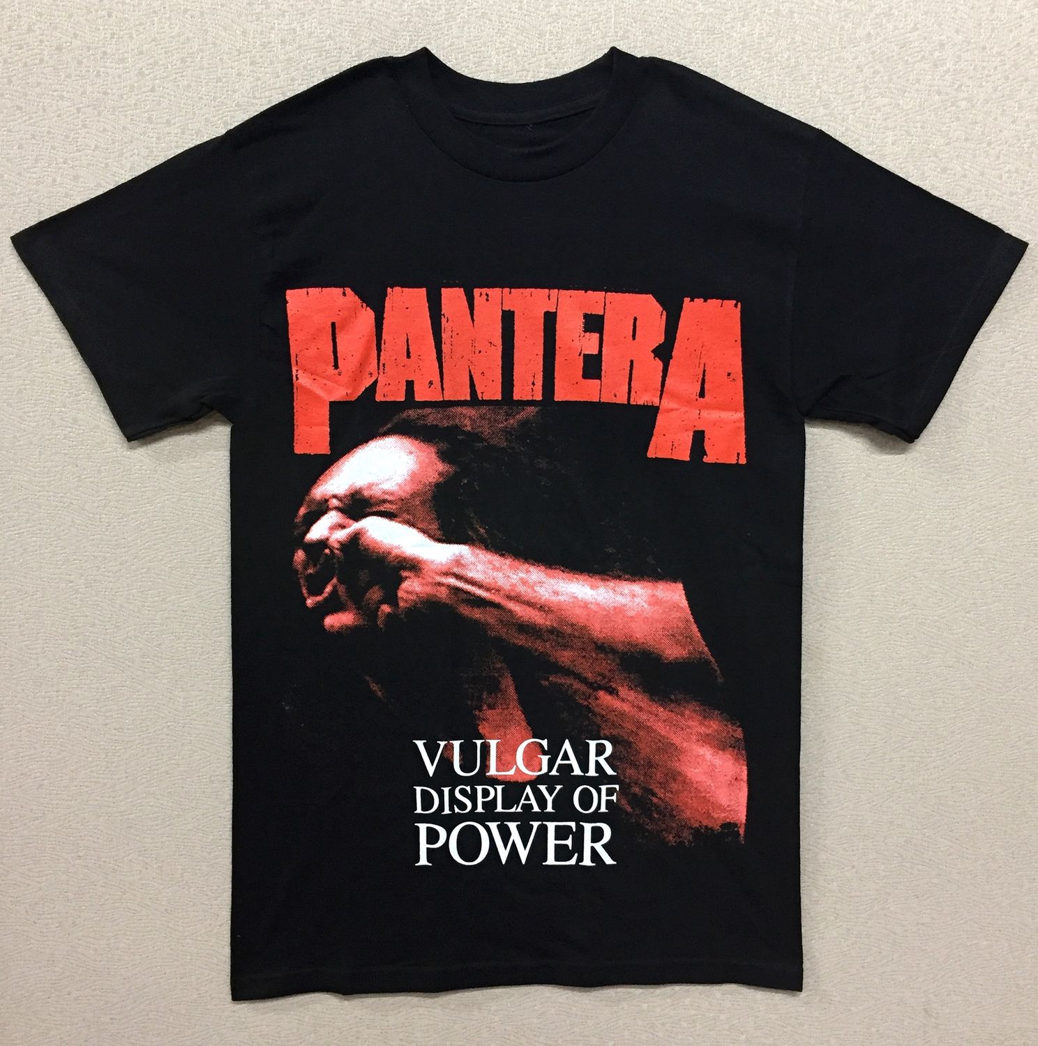 Pantera Red Vulgar - Black