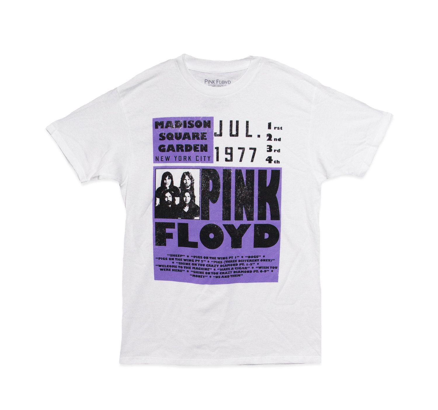 Pink Floyd Madison Square Garden - White