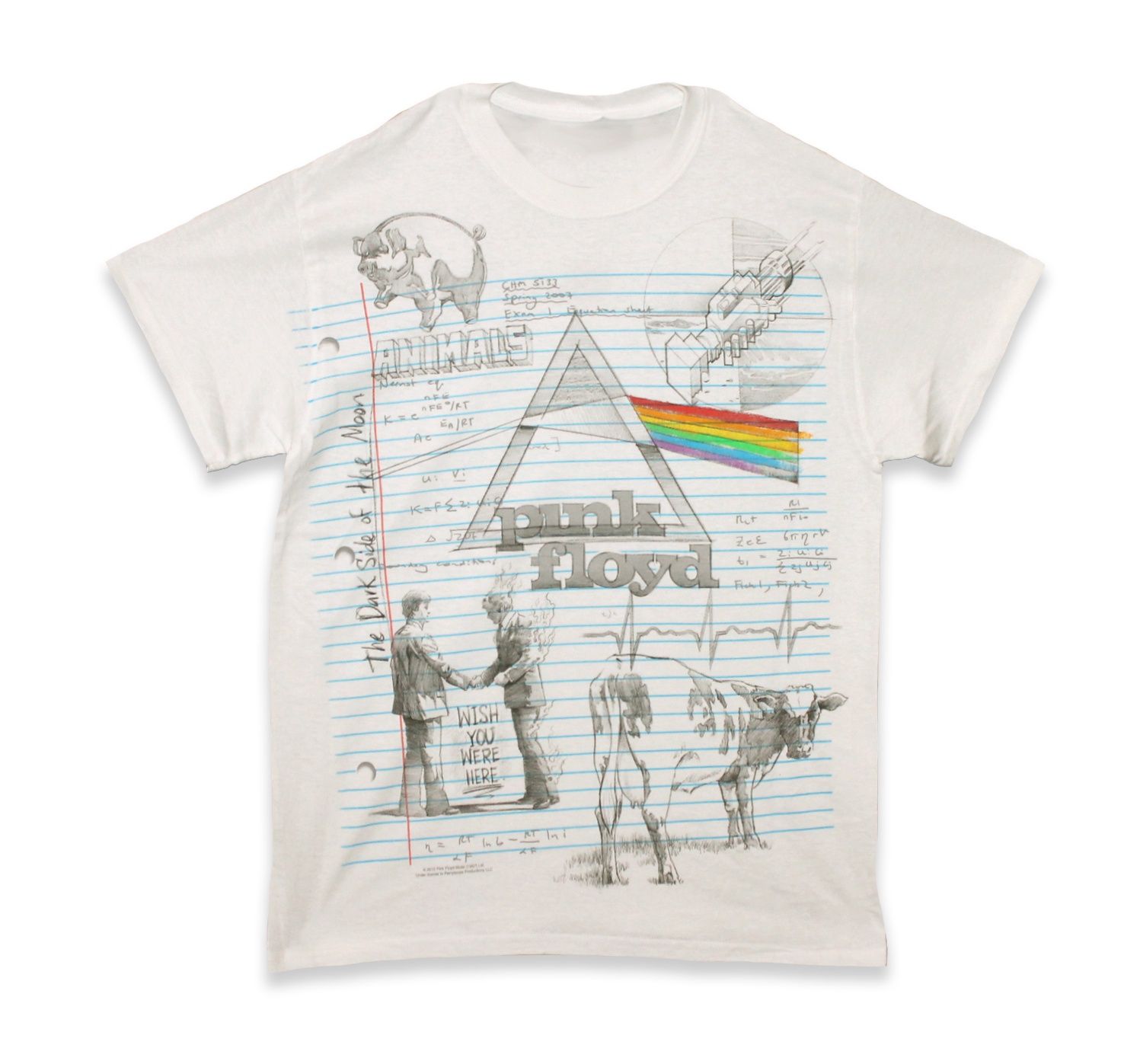 Pink Floyd Sketch - White