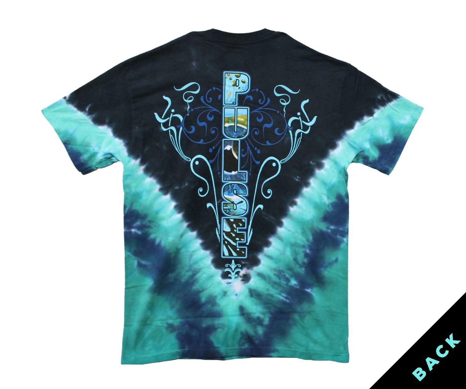 Pink Floyd Pulse - V Tye-dye