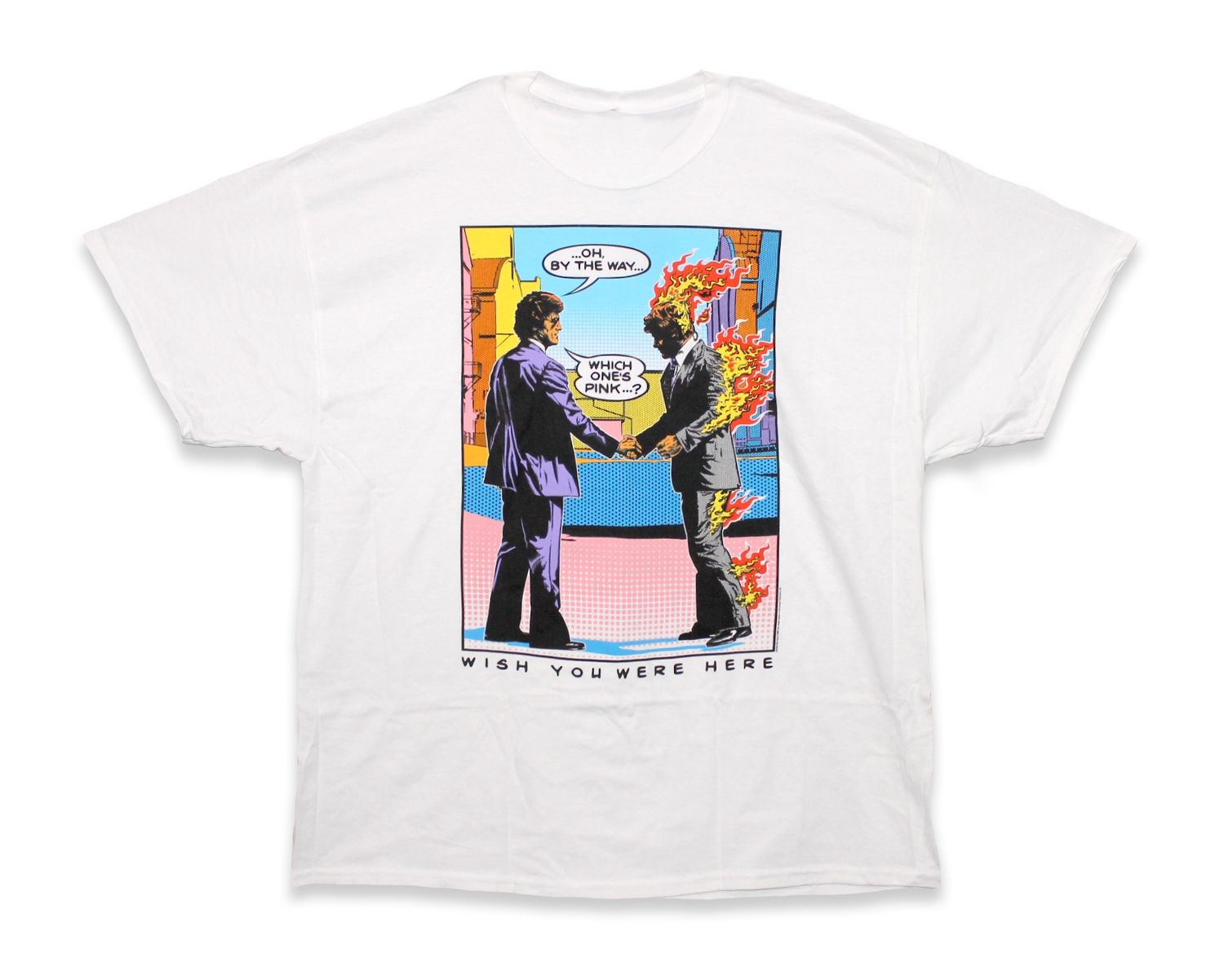 Pink Floyd Wish You Were Here Pop Art - WHT