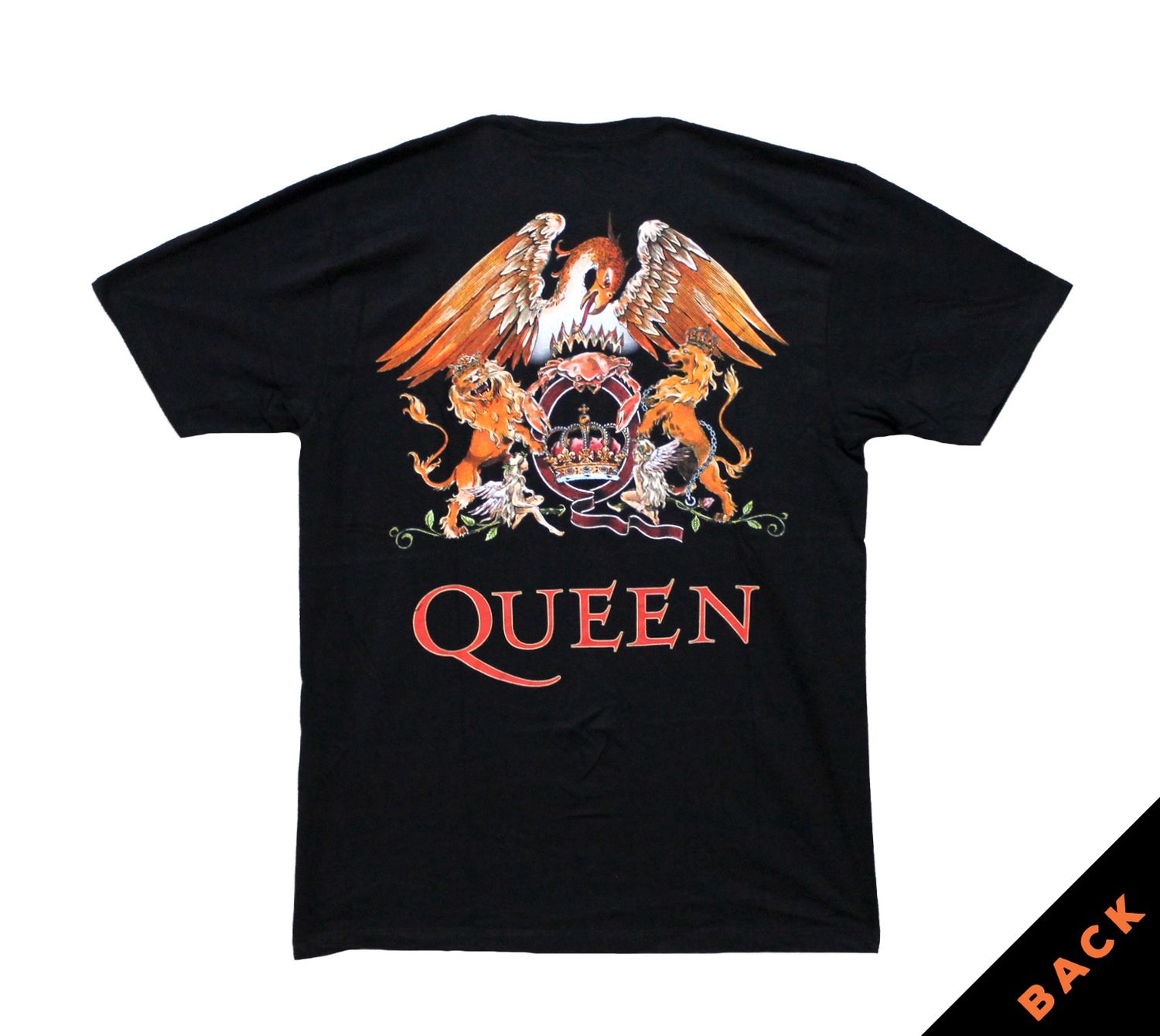 Queen Crest Small Badge - Black
