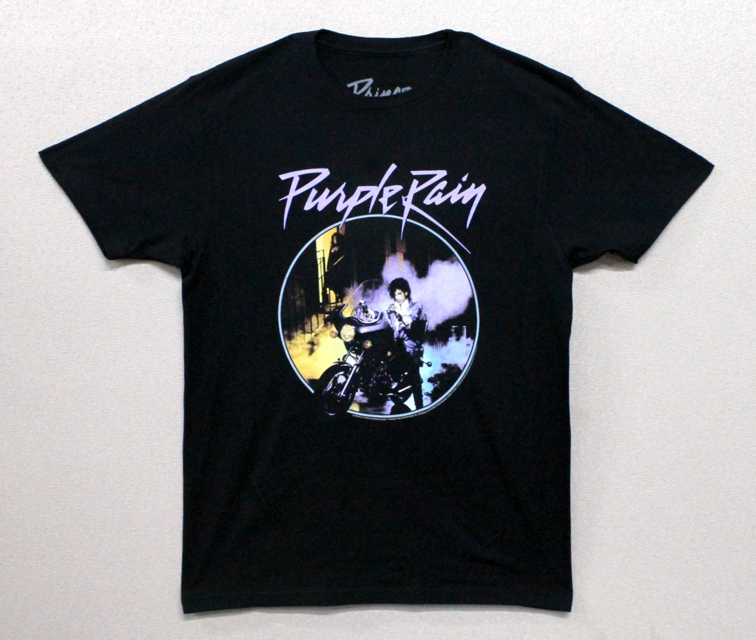 Prince Purple Rain Circle - Black