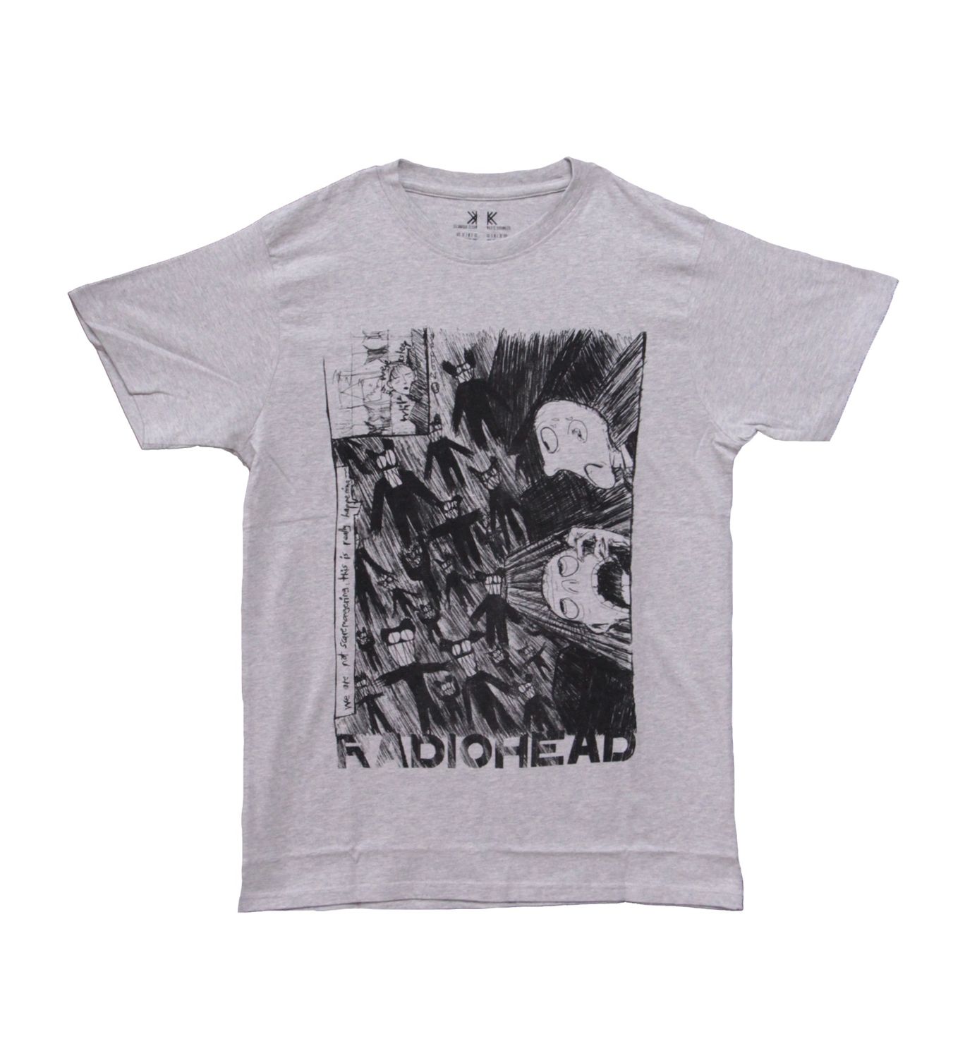 Radiohead Scribble - Heather Grey