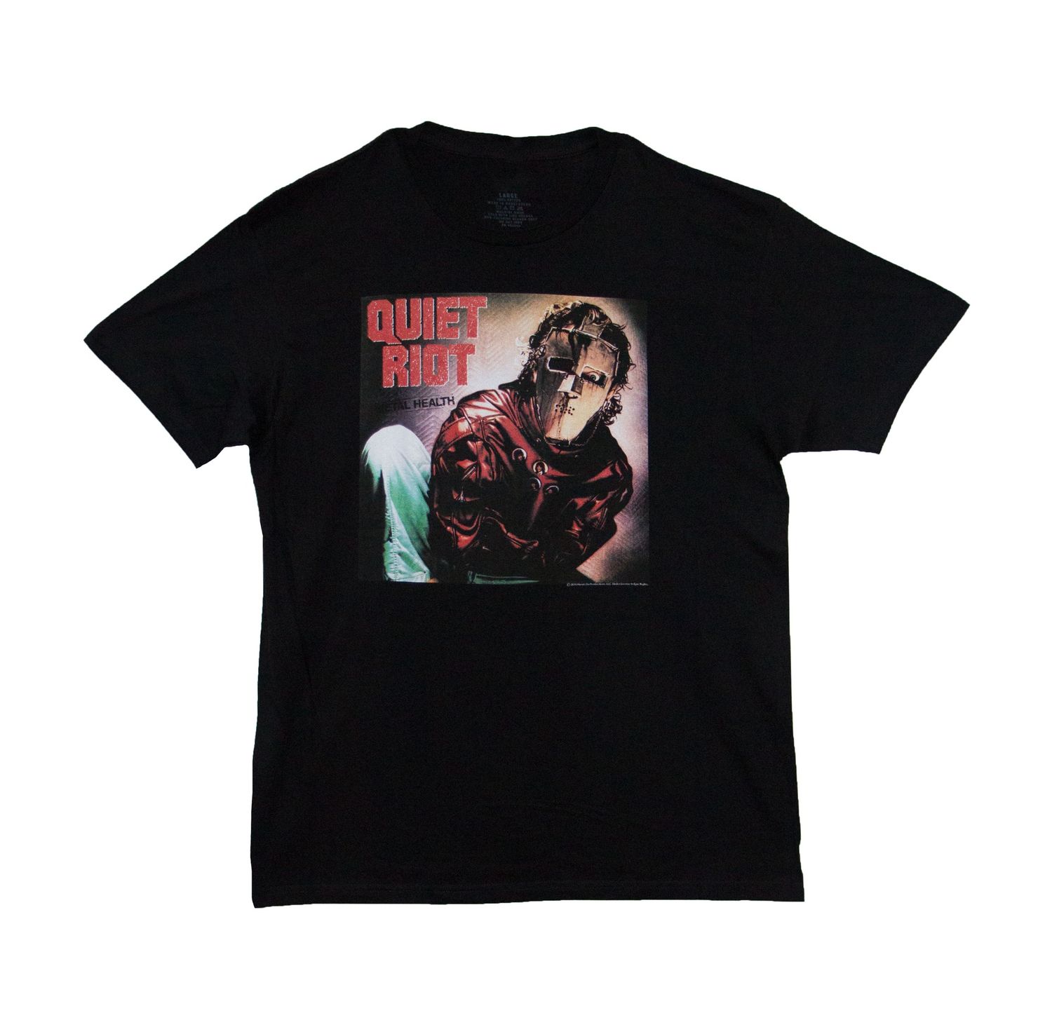 Quiet Riot Metal Health Cover - Black