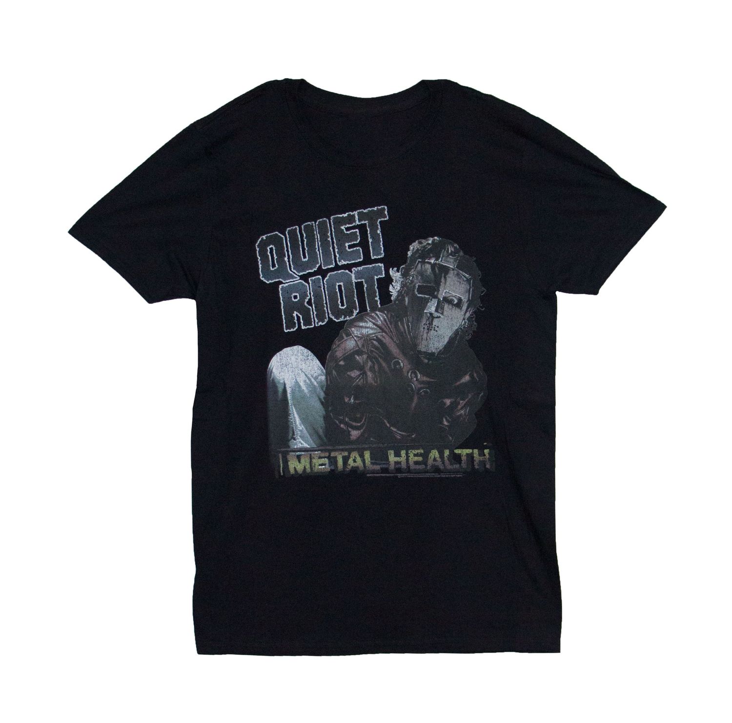 Quiet Riot METAL HEALTH Grey scale filter