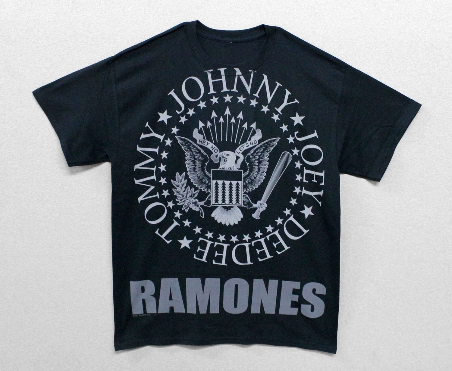 Ramones Enlarged Logo-Black