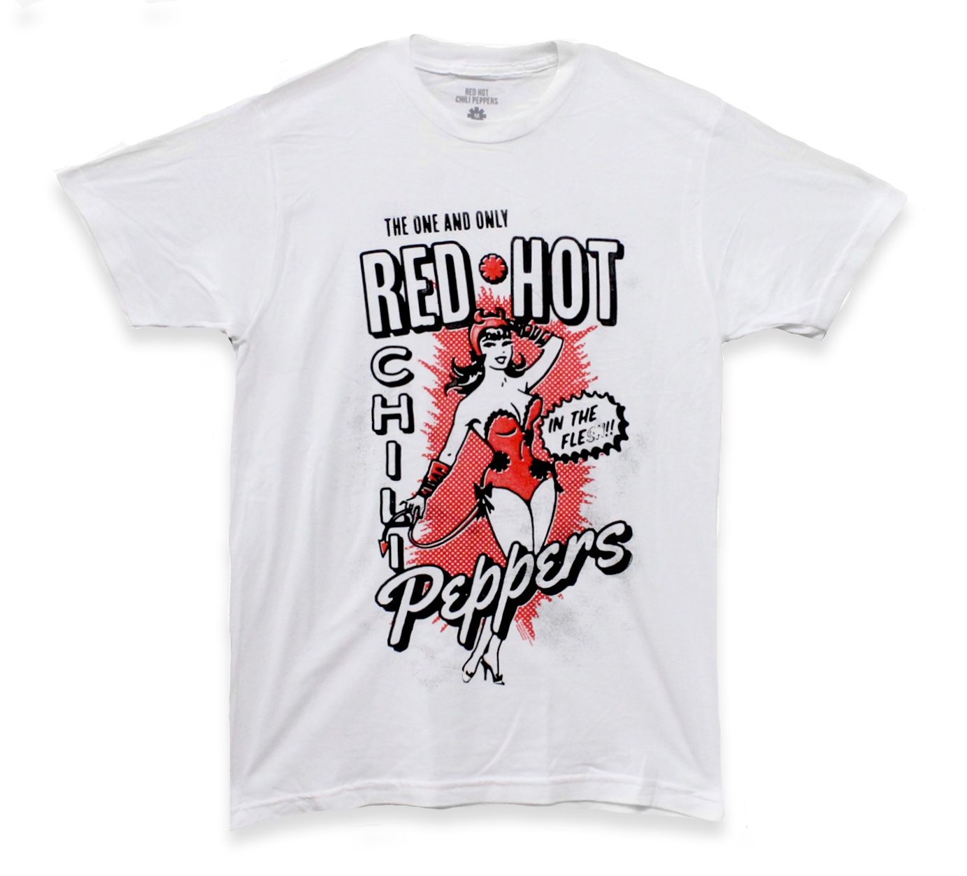 Red Hot Chili Peppers Devil Girl - White