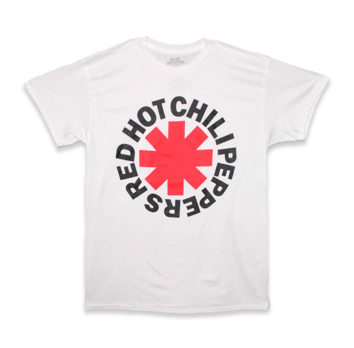 Red Hot Chili Peppers Asterisk Logo - White