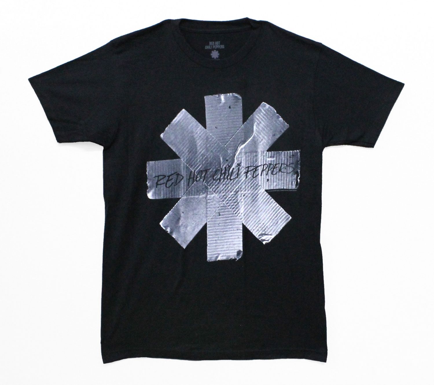 Red Hot Chili Peppers Duct Tape Logo-Black