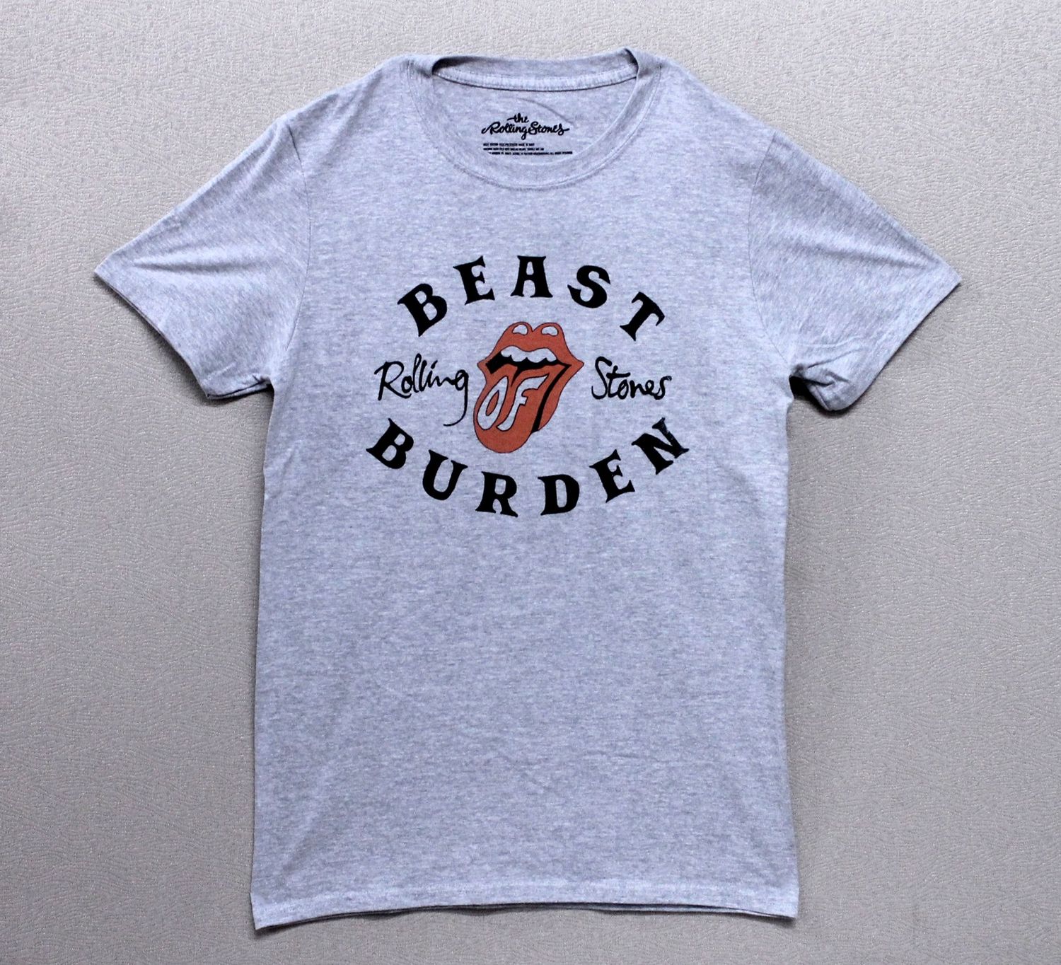 Rolling Stones Beast Hand Drawn - Grey