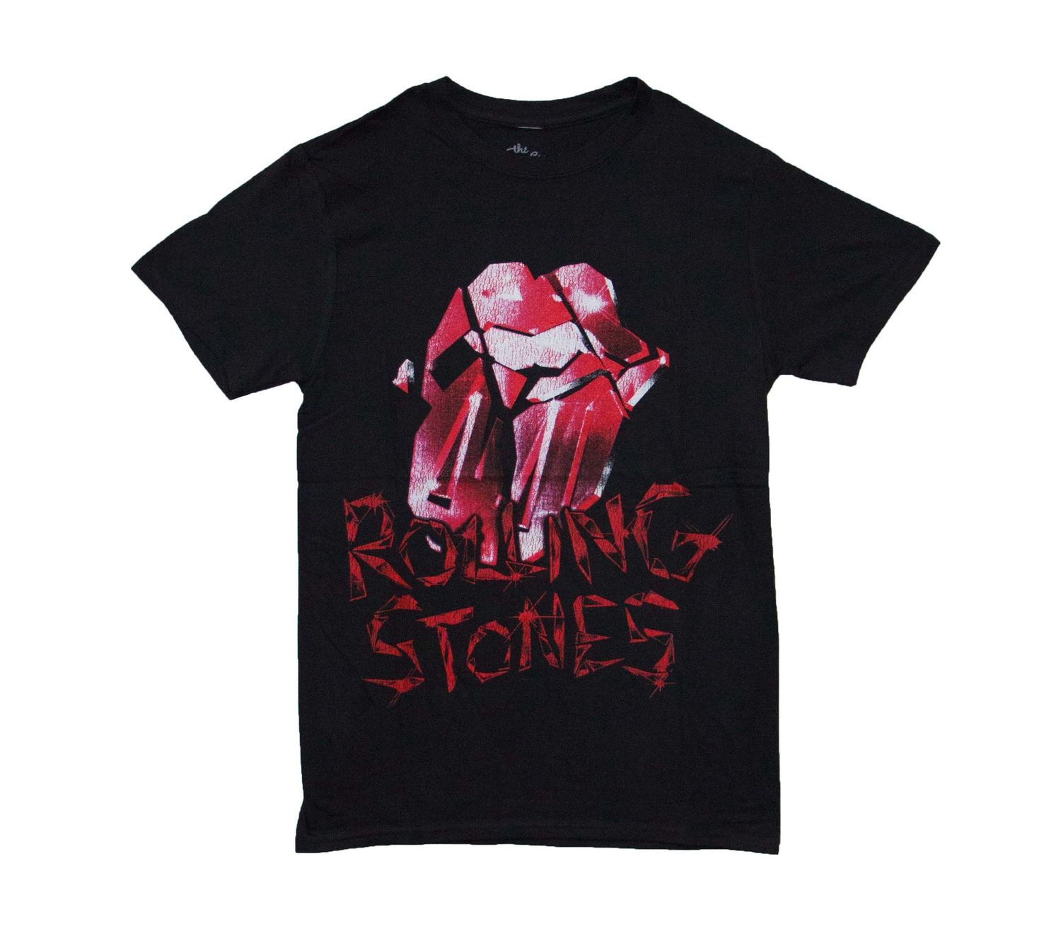 Rolling Stones - Cracked Glass Tongue - BLK
