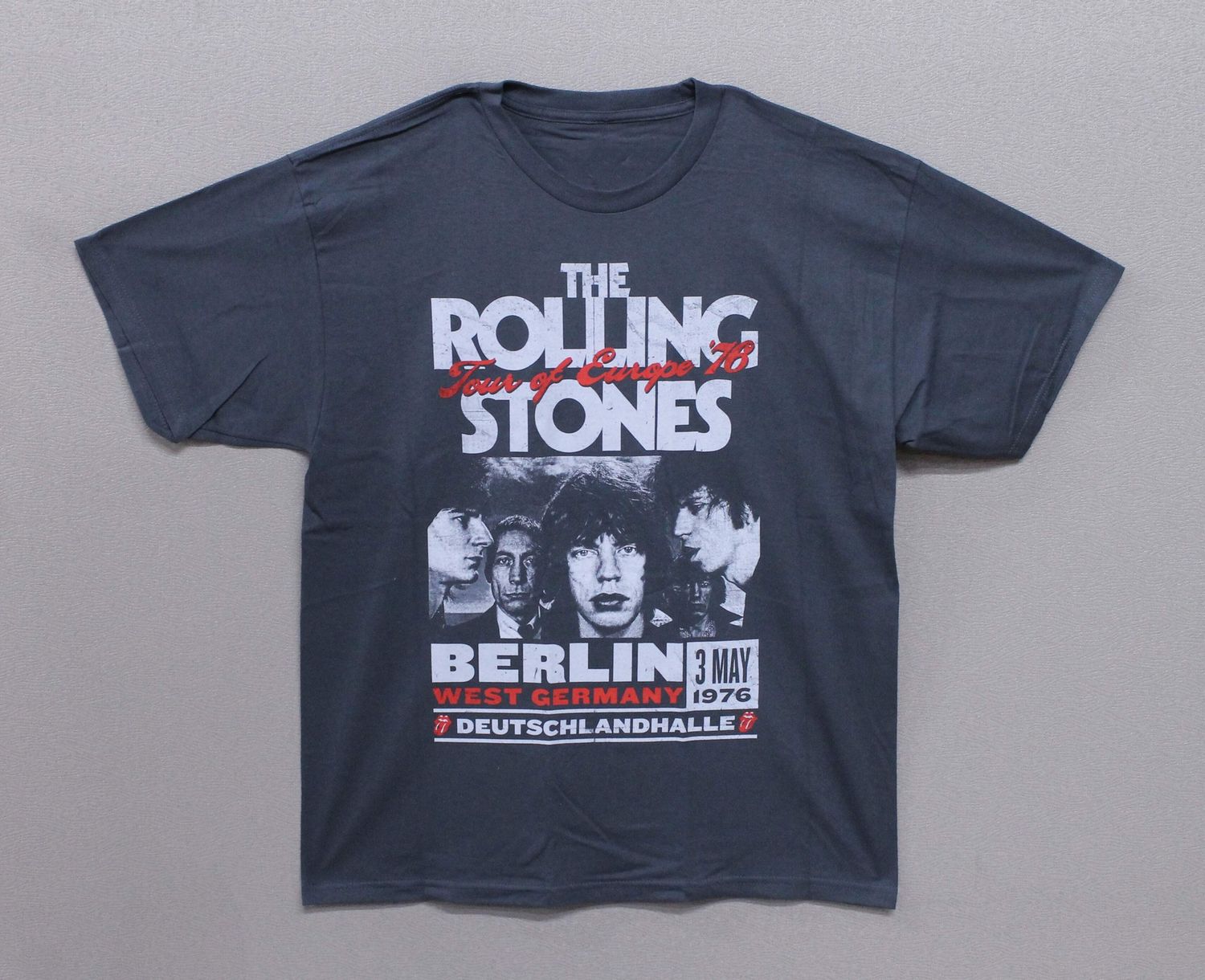 Rolling Stones Europe 76 - Charcoal
