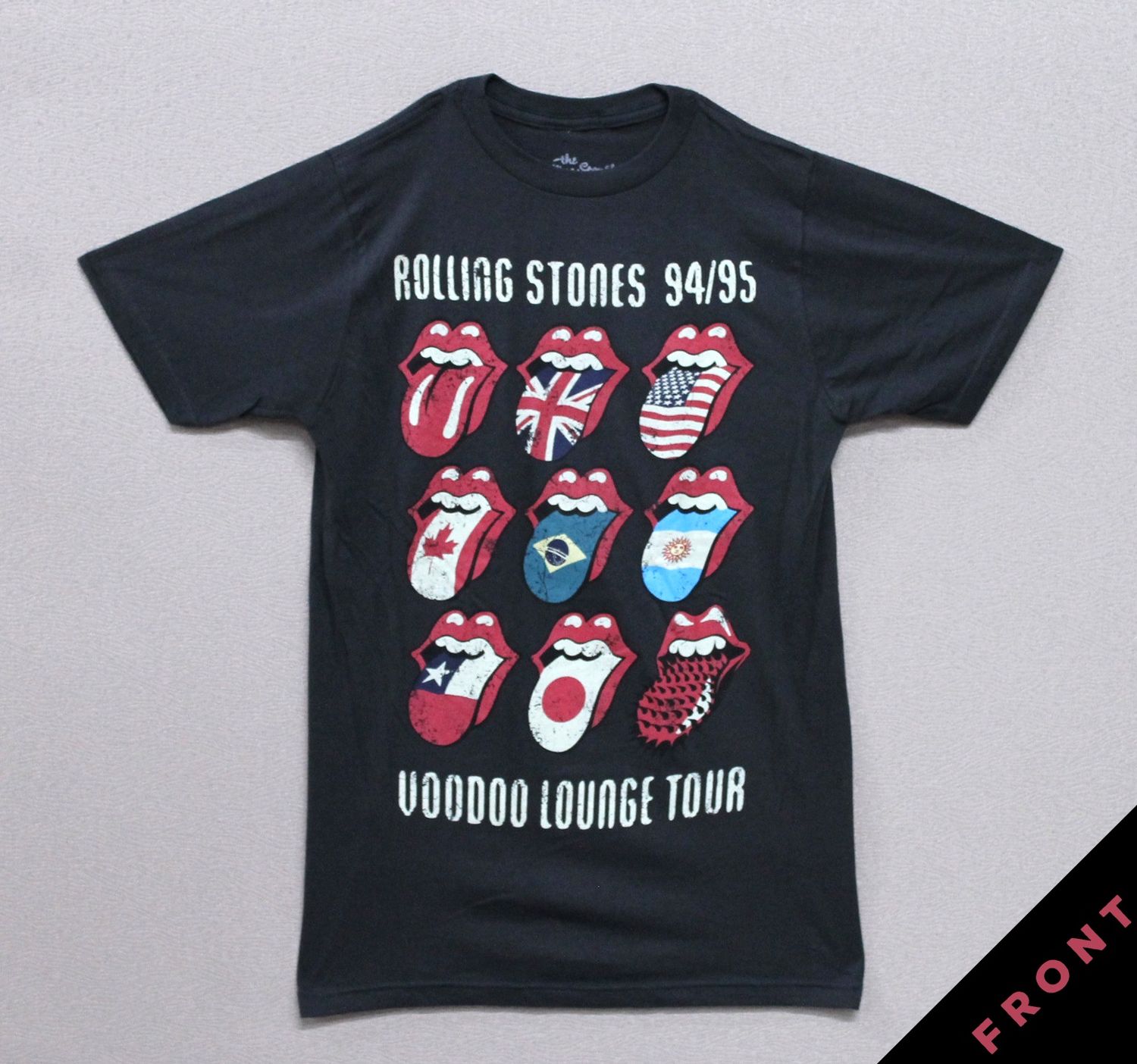 Rolling Stones 2011 VD Tongues - Coal