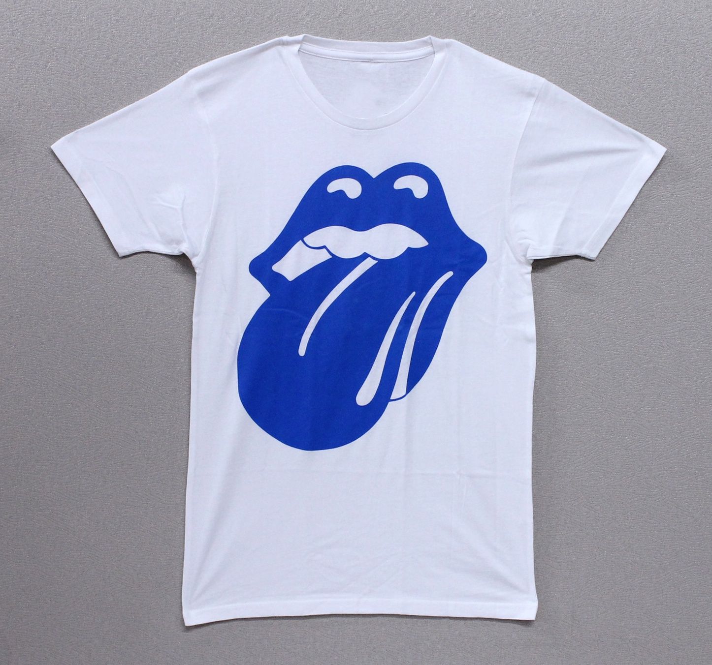 Rolling Stones Blue Tongue - White