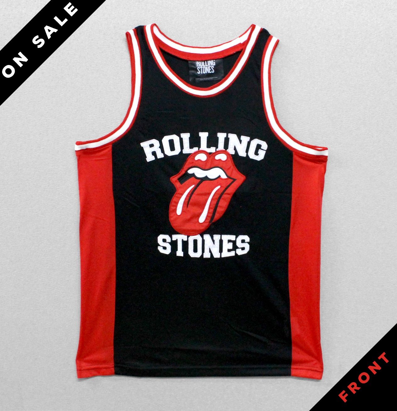 Rolling Stones Basketball Jersey