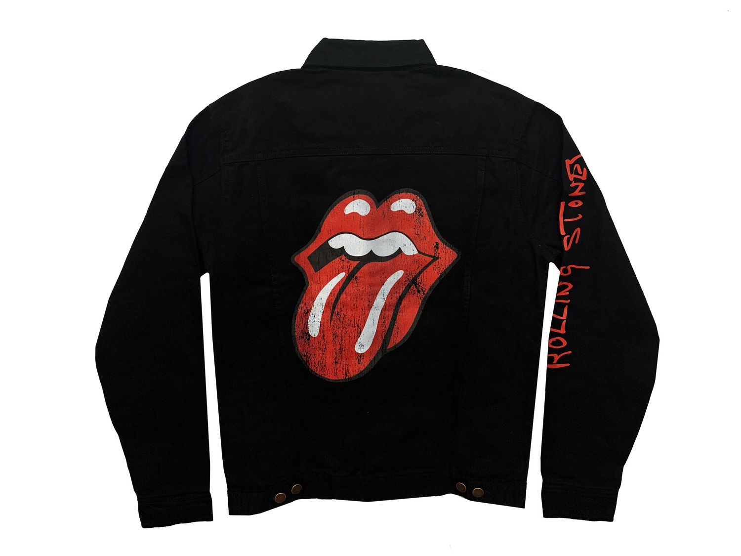 Rolling Stones Jean Jacket - BLK