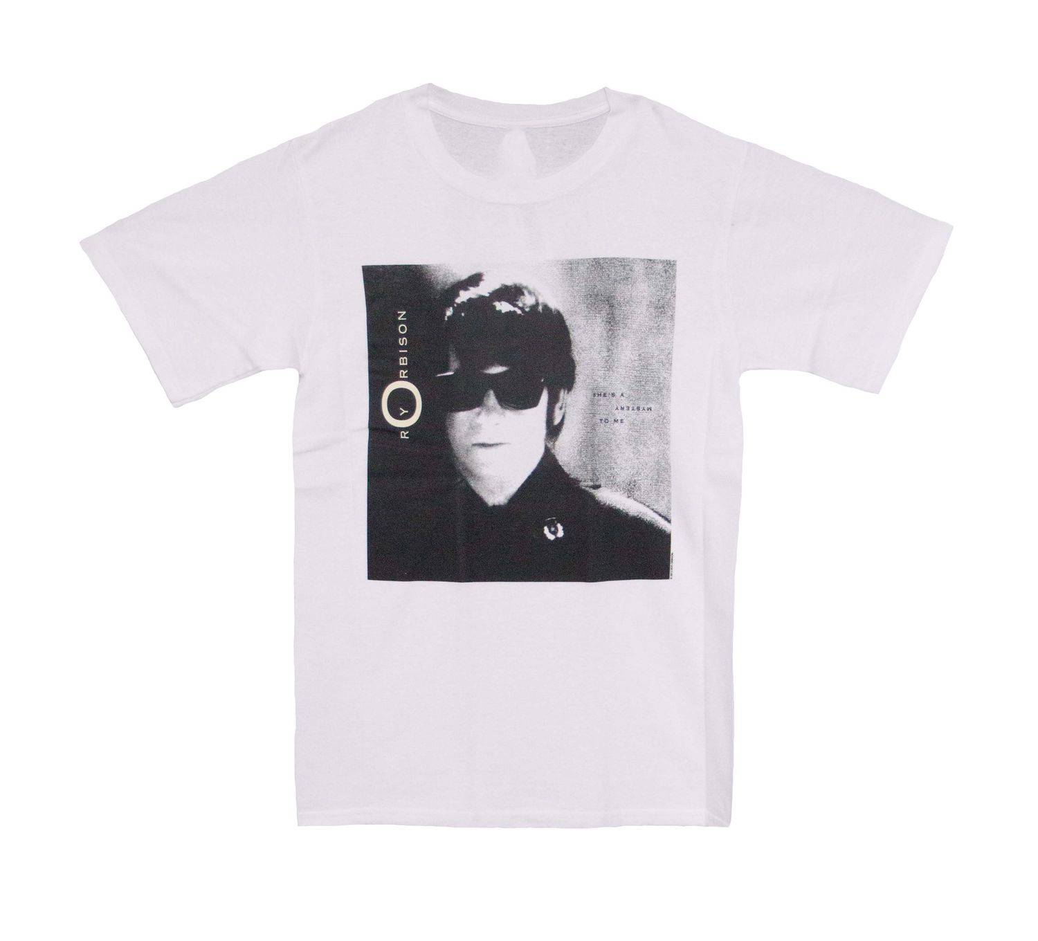 Roy Orbison Portrait - White