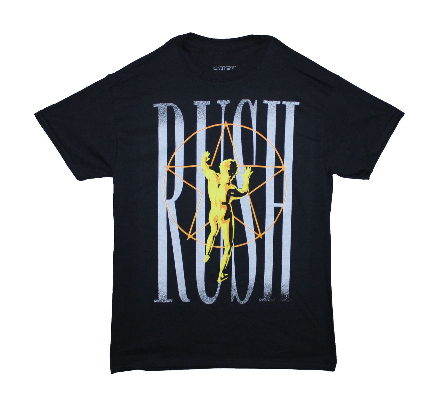 Rush Starman Big Text - Black