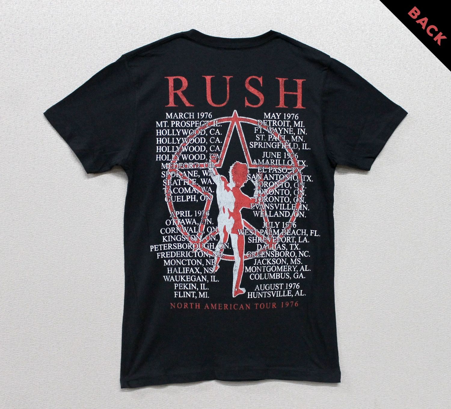 Rush 2112 North American Tour 76