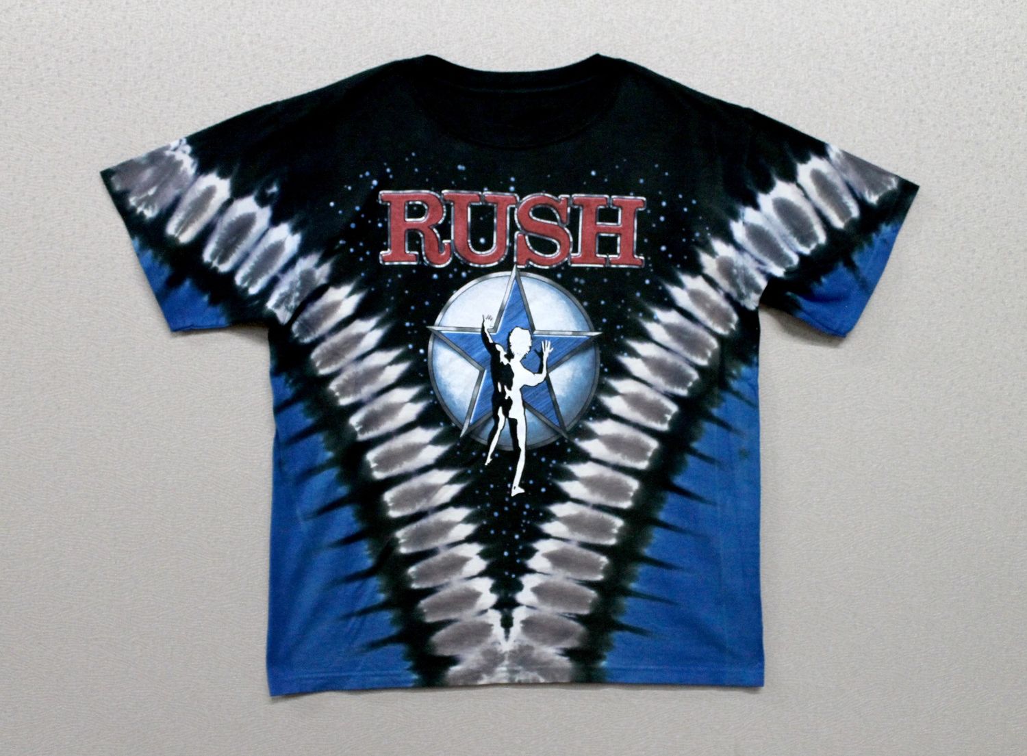 Rush Starman Blue Grey Tye-dye