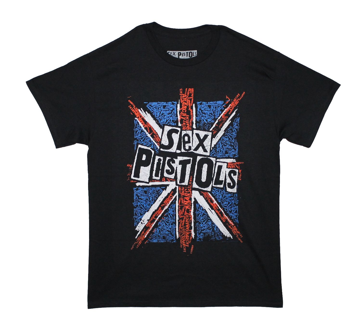 Sex Pistols Anarchy Union Jack - Black