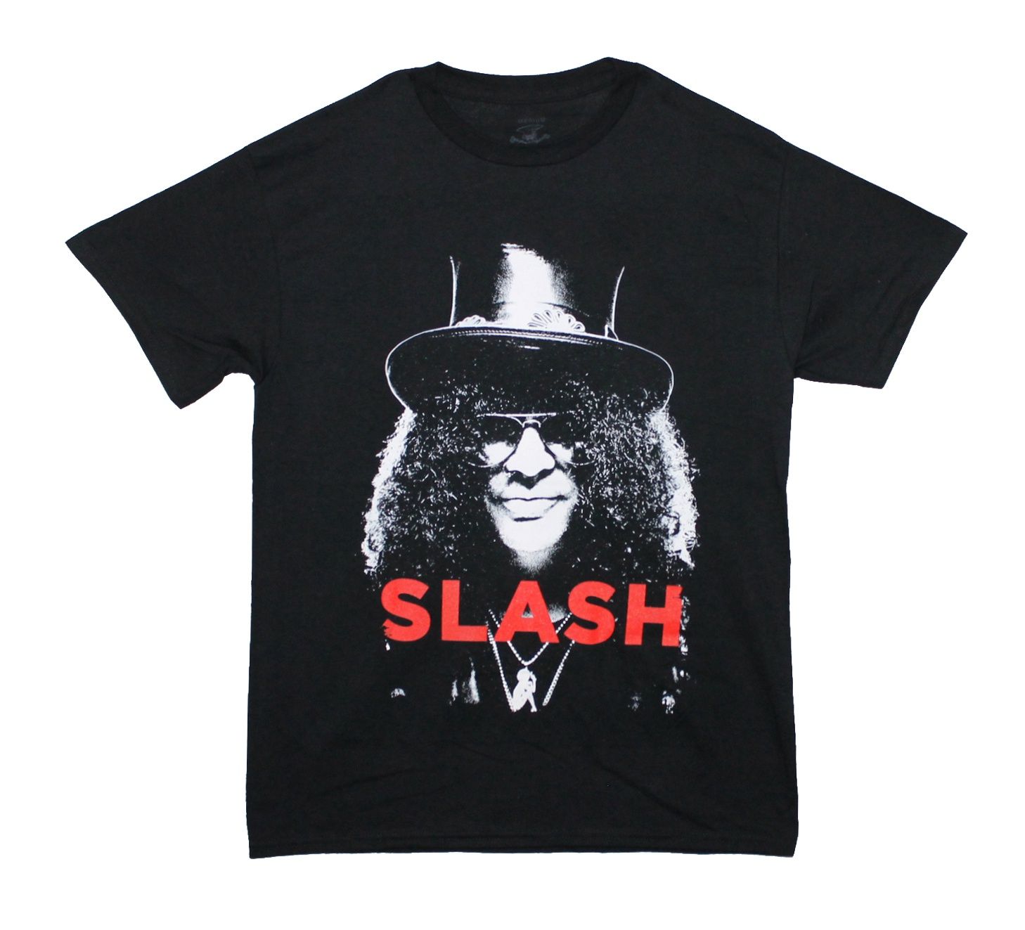 Slash Red Logo - Black