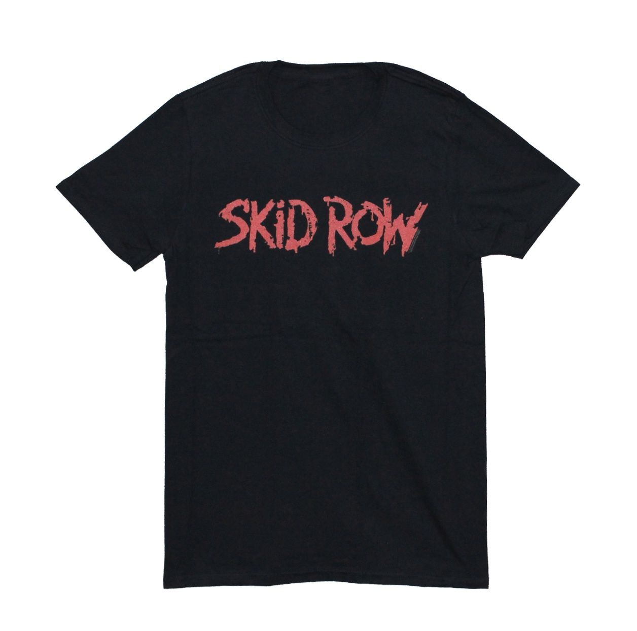 Skid Row Red Logo - Black