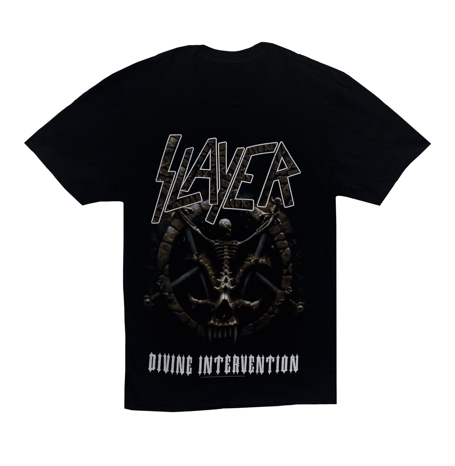 Slayer Divine Intervention Tour - BLK