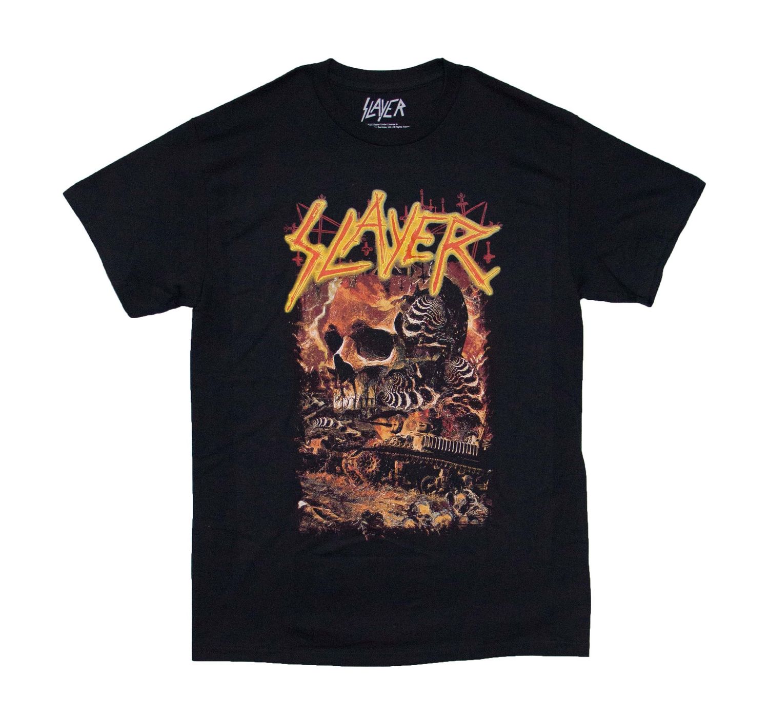 Slayer - Skeleton Tank - BLK