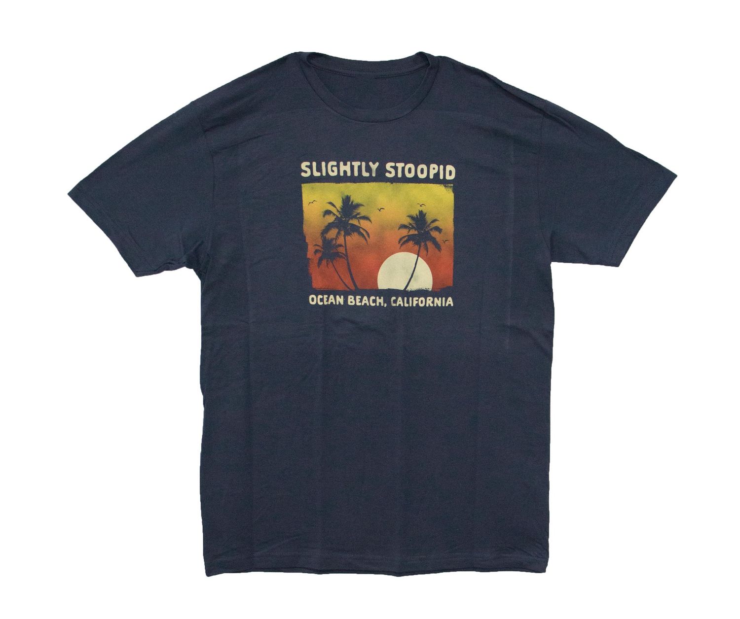 Slightly Stoopid Ocean Beach Sunset - Slate Blue