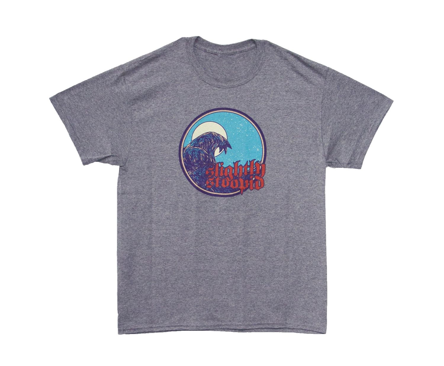 Slightly Stoopid Wave Crest - Heather Grey