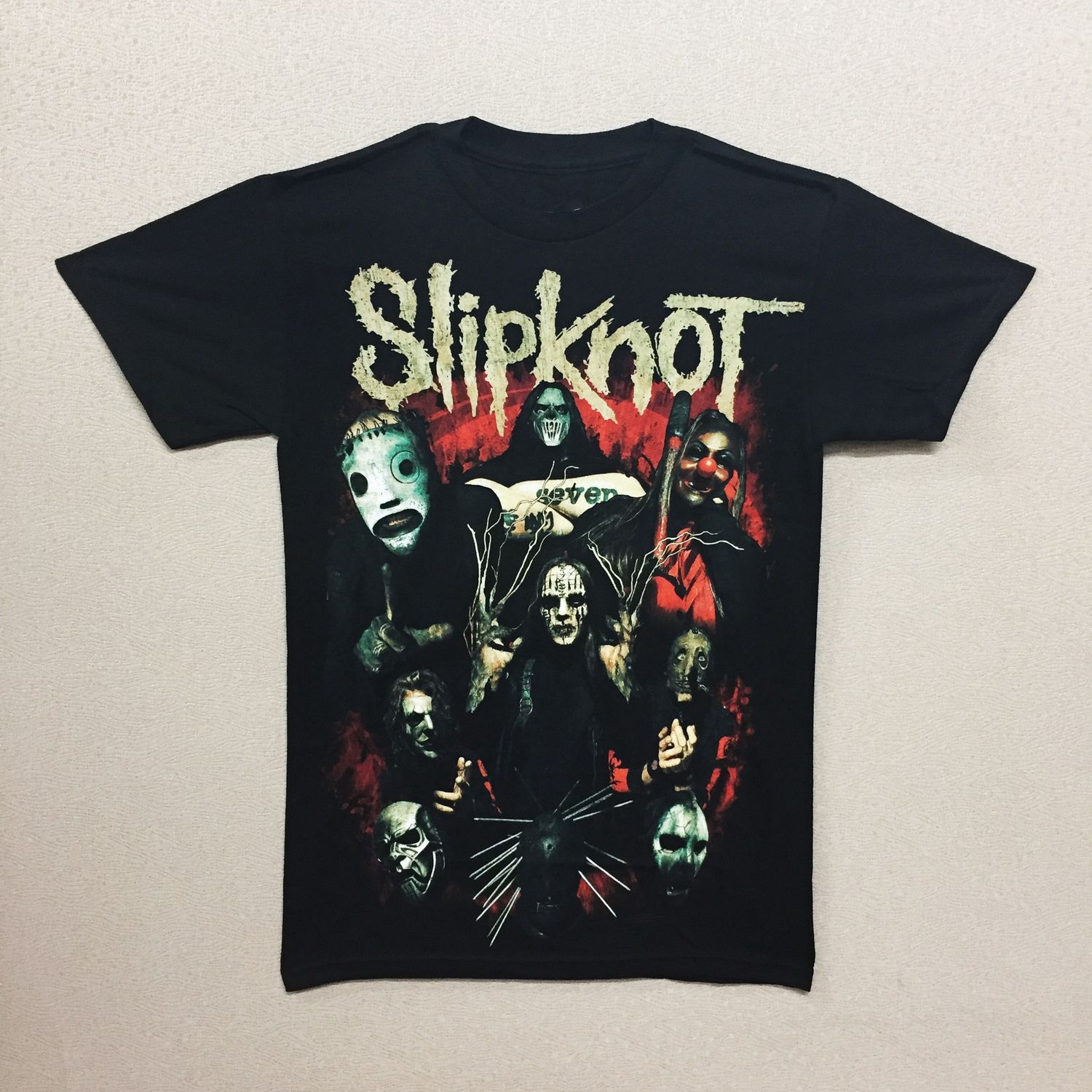 Slipknot - Come Play Band Photo - BLK