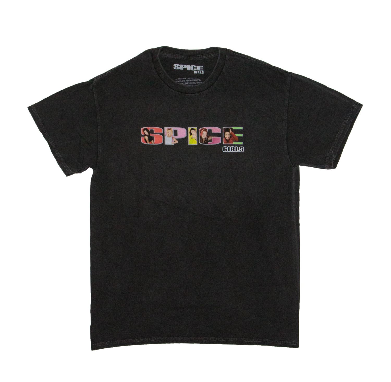 Spice Girls - Acid Wash Logo - GRY