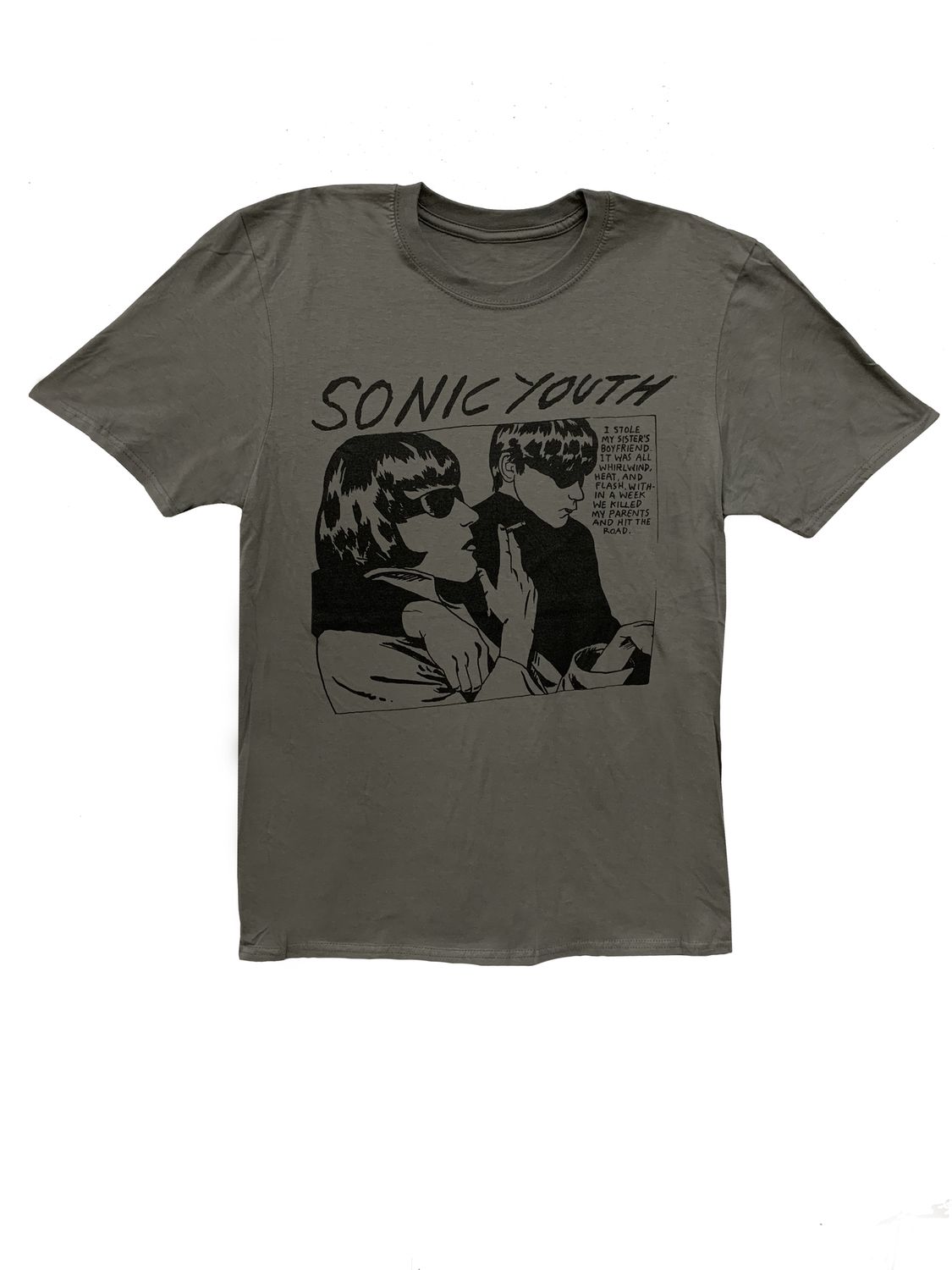 Sonic Youth Goo Cover - Charcoal